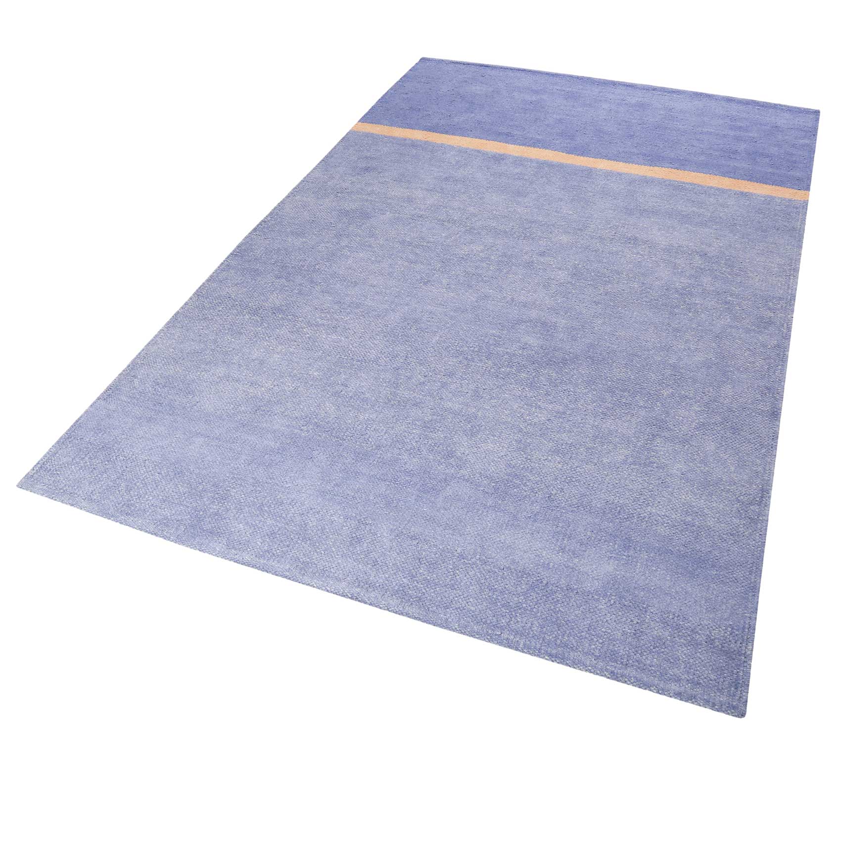 Esprit Kelim Teppich Blau aus Baumwolle » Calippo Kelim « - Ansicht 2