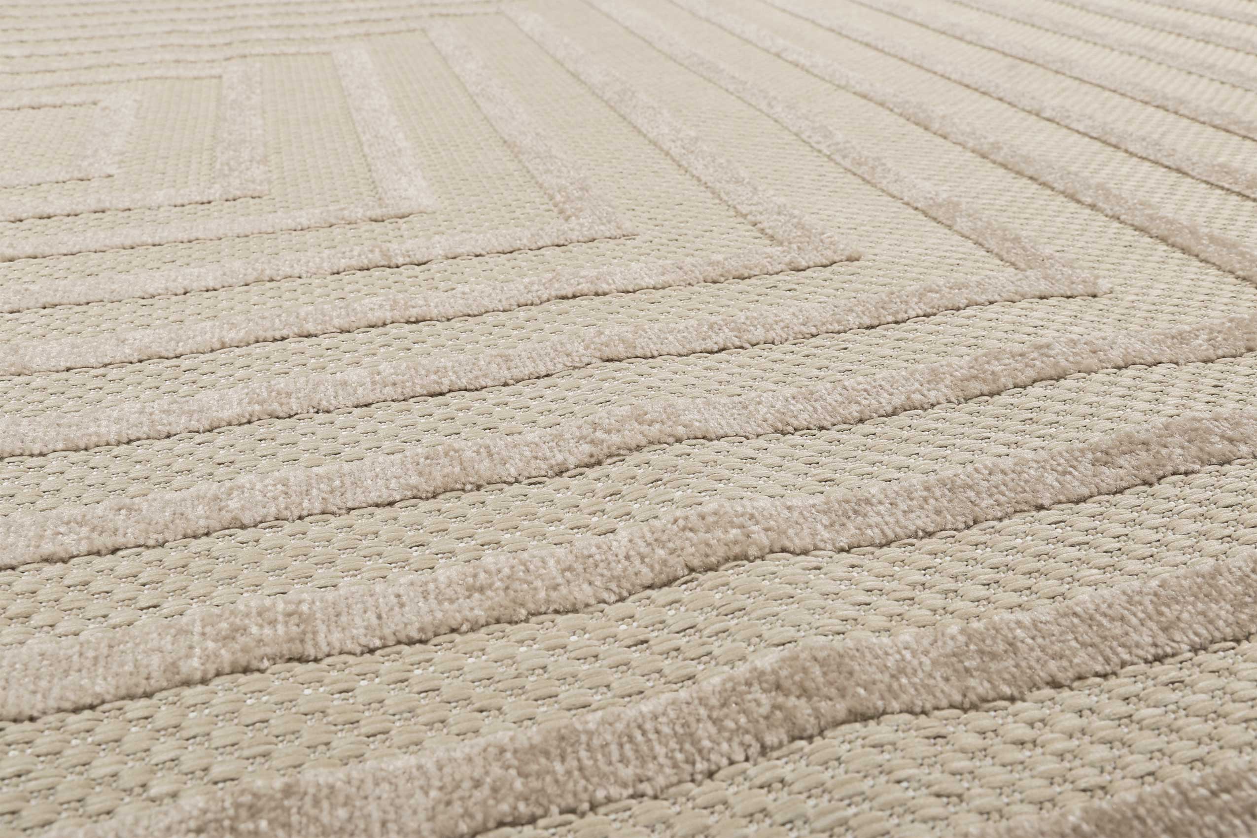 Esprit Teppich In- und Outdoor Beige Sand 
