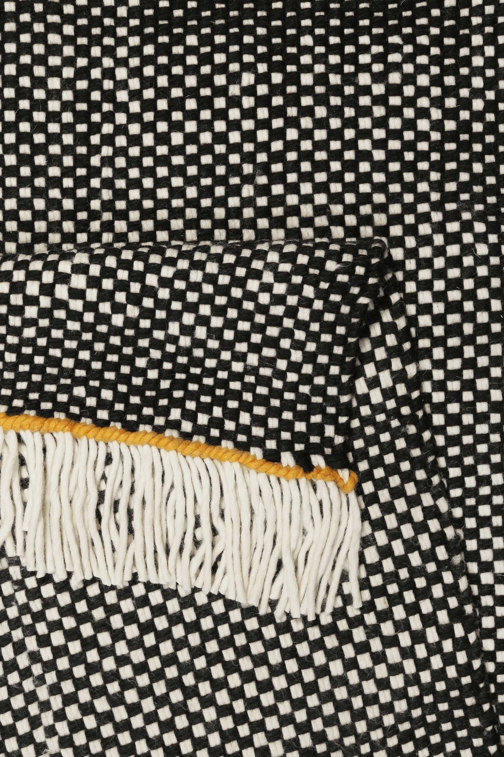 Esprit Handwebteppich Schwarz aus Wolle » Casa « - Ansicht 3