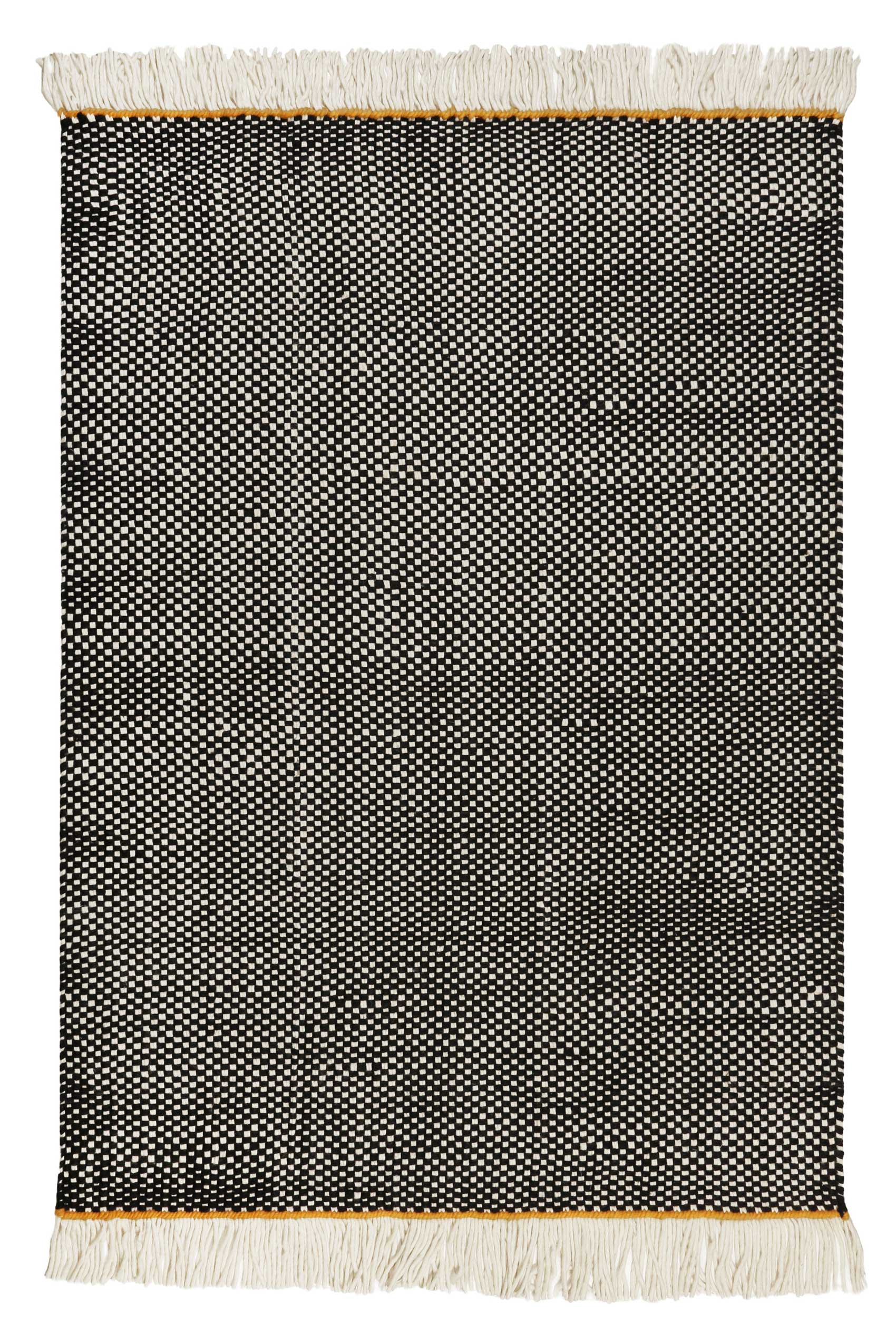 Esprit Handwebteppich Schwarz aus Wolle » Casa « - Ansicht 1