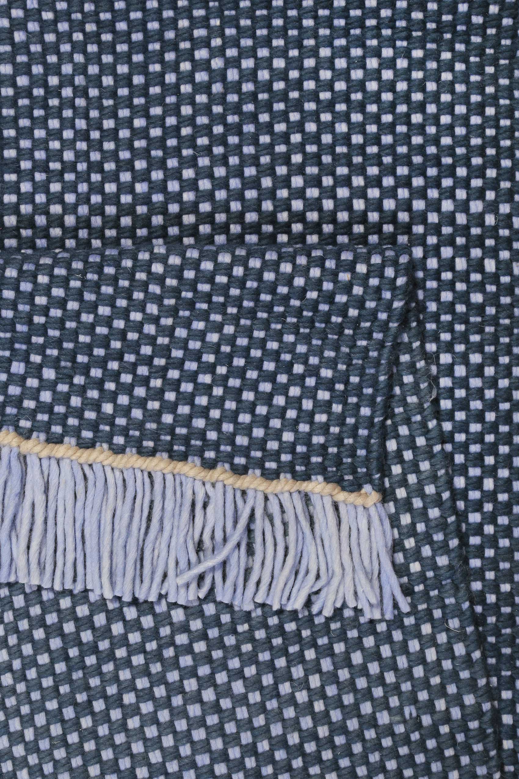 Esprit Handwebteppich Blau aus Wolle » Casa « - Ansicht 3
