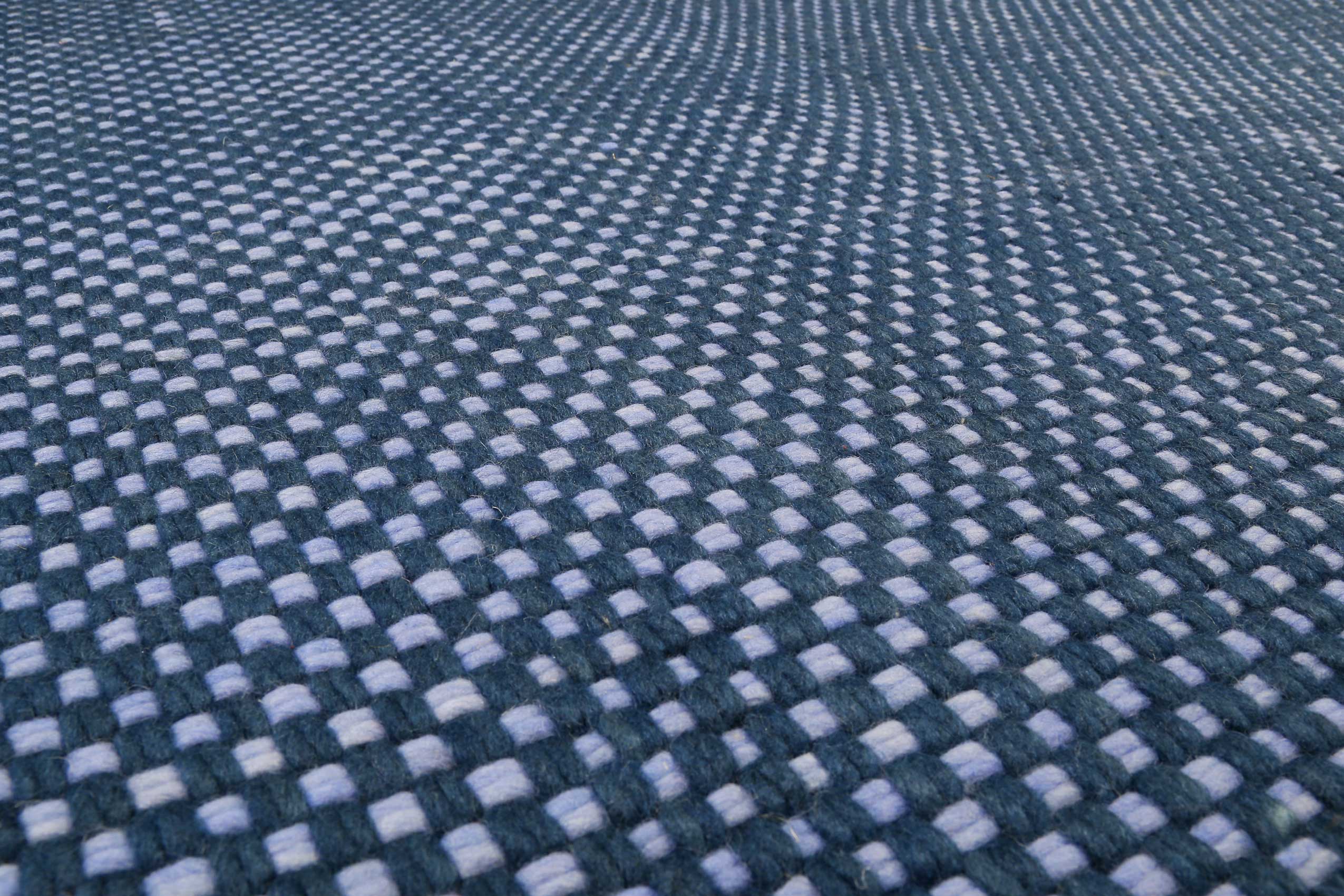 Esprit Handwebteppich Blau aus Wolle » Casa « - Ansicht 5