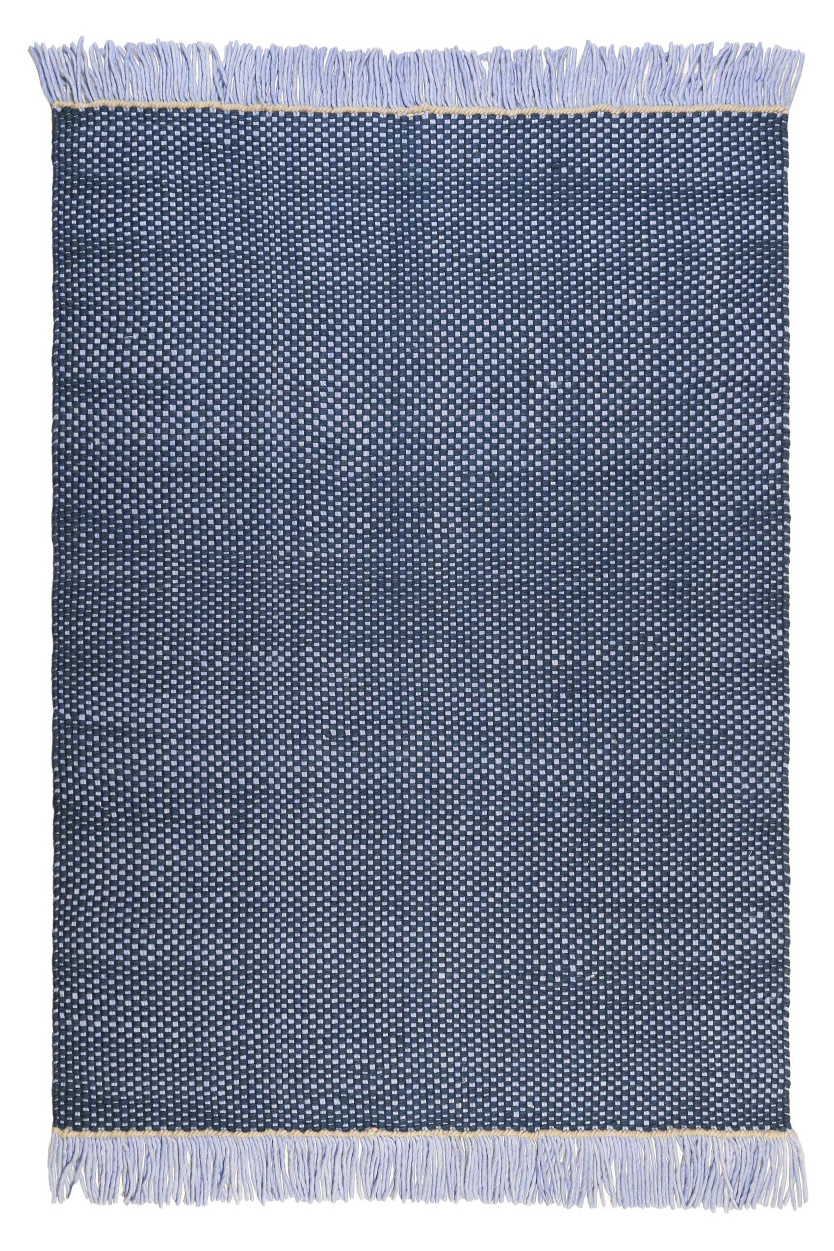 Esprit Handwebteppich Blau aus Wolle » Casa « - Ansicht 1