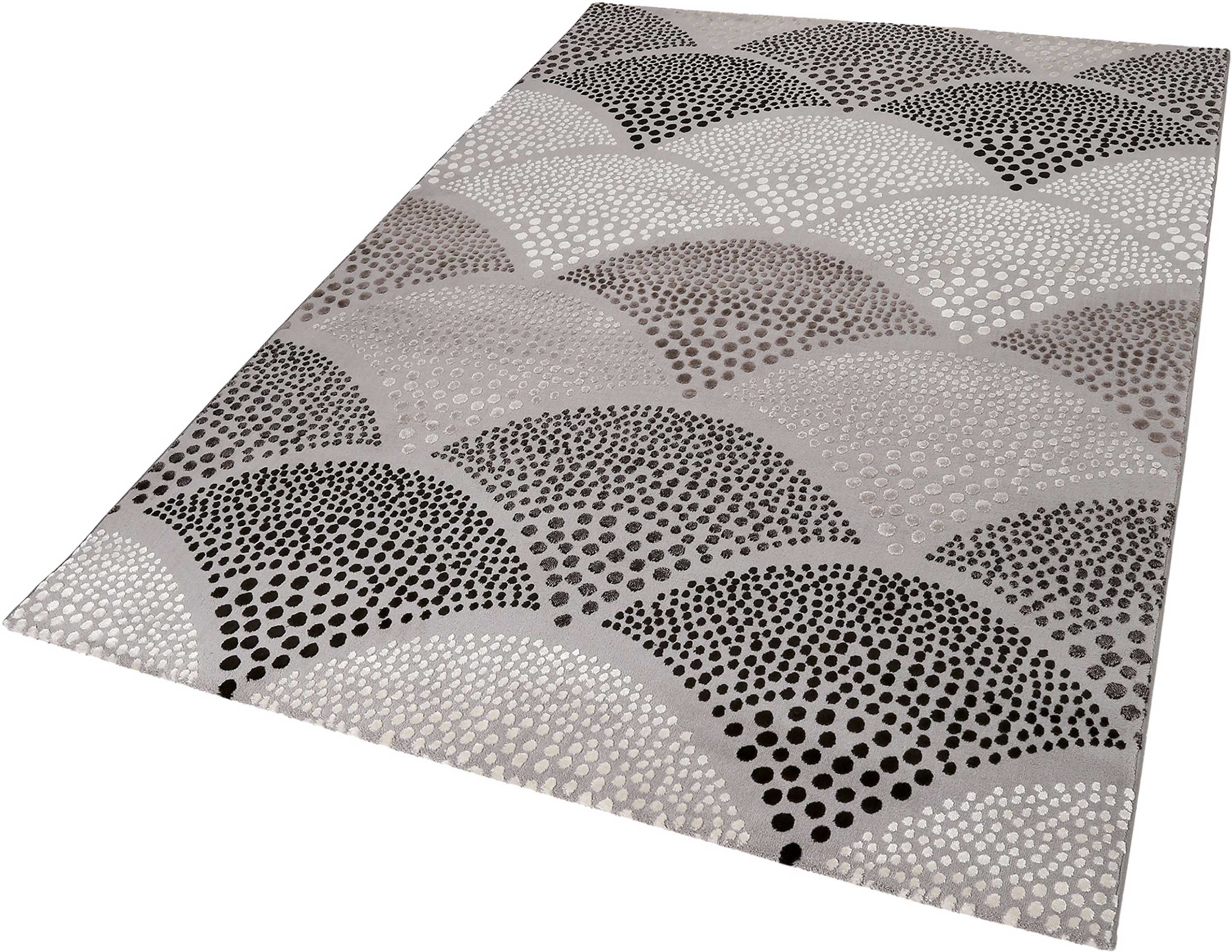 Esprit Kurzflor Teppich » Chimera 2.0 « grau braun taupe - Ansicht 2