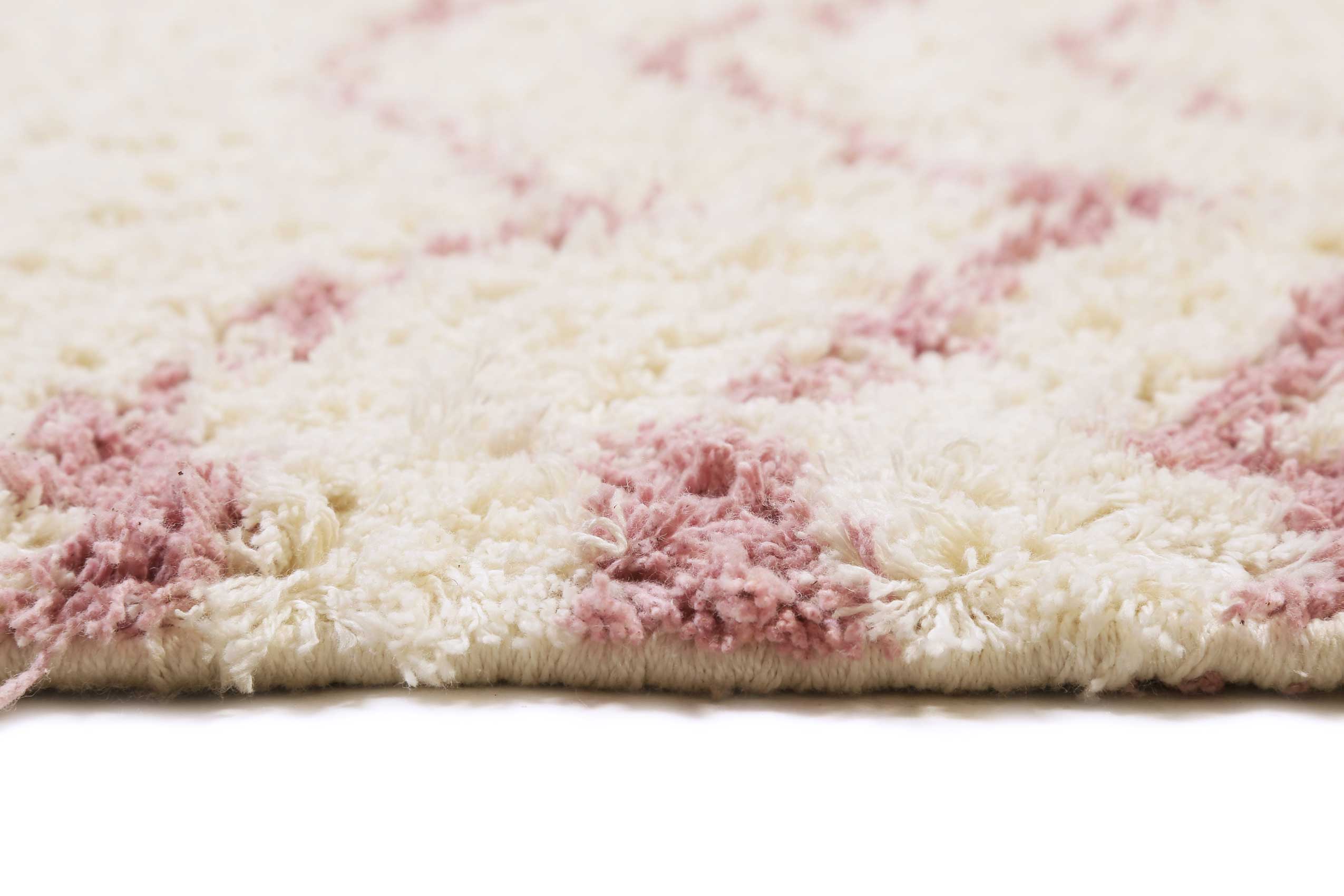 Esprit Handwebteppich Beige Rosa aus Baumwolle » Circus « - Ansicht 4