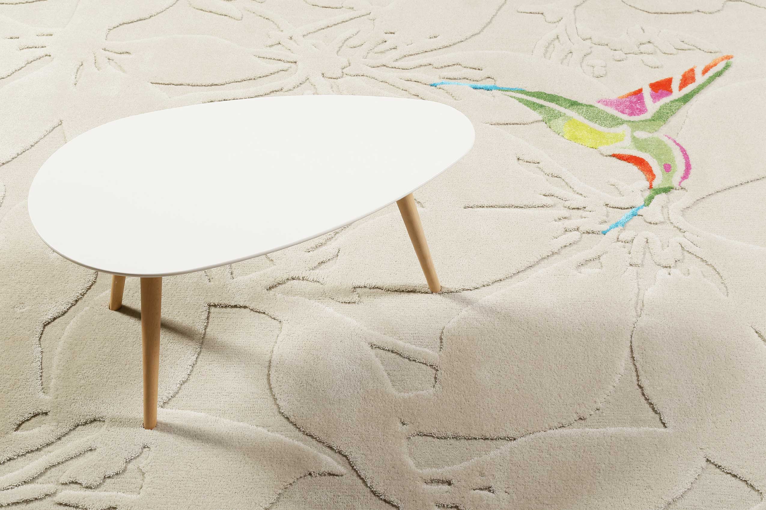 Esprit Teppich Beige Bunt » Colibri « - Ansicht 6
