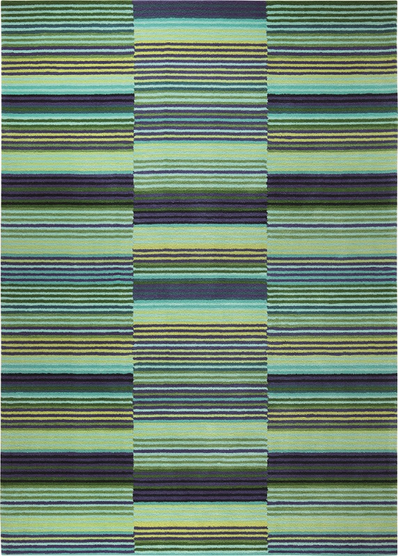 Esprit Teppich Grün Blau Kurzflor » Colorpop « - Ansicht 1