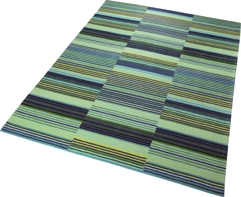 Esprit Teppich Grün Blau Kurzflor » Colorpop « - Ansicht 2