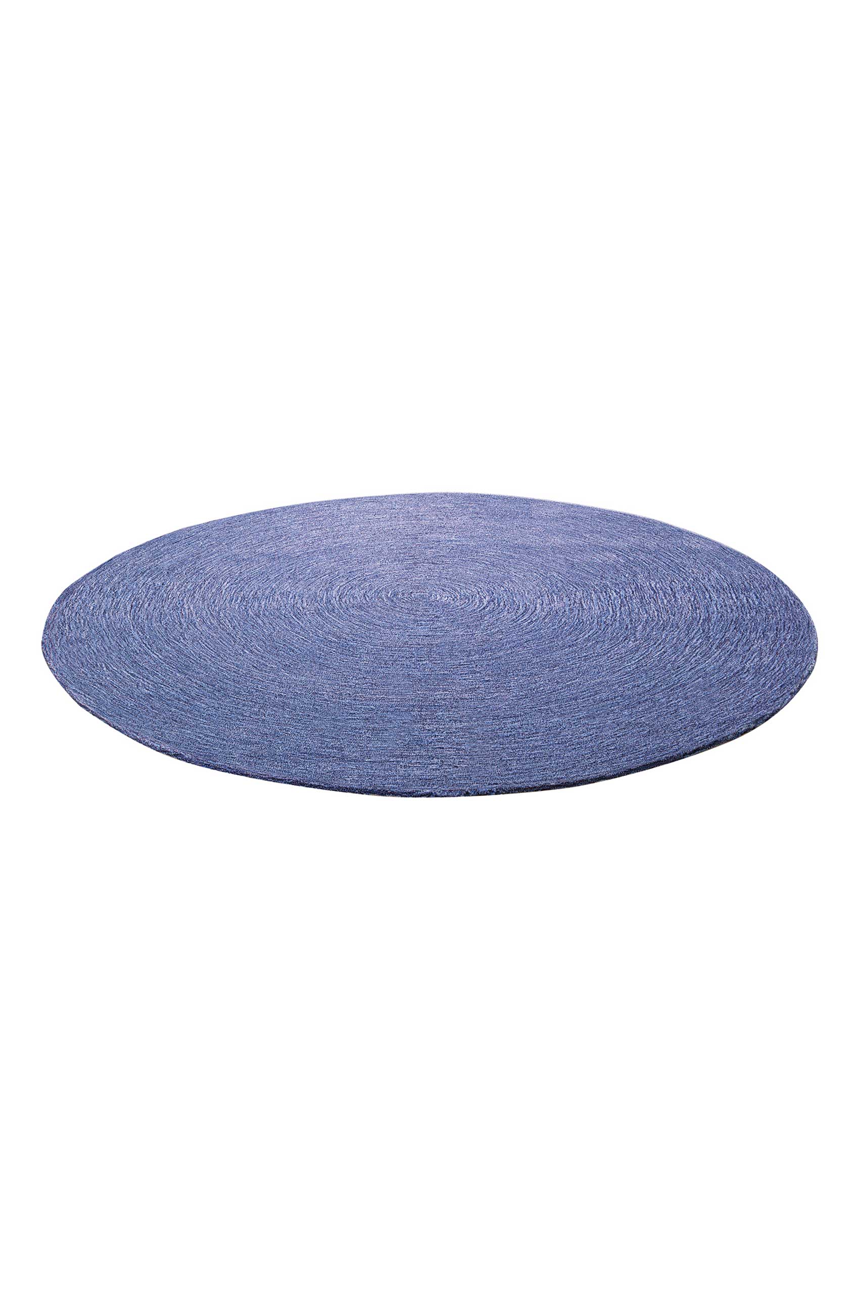 Esprit Teppich Rund Blau meliert aus Wolle » Colour In Motion « - Ansicht 2