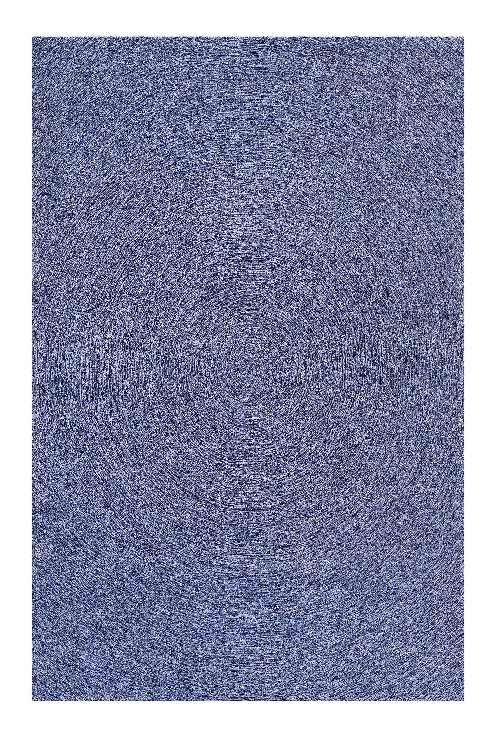 Esprit Teppich Blau meliert aus Wolle » Colour In Motion « - Ansicht 1