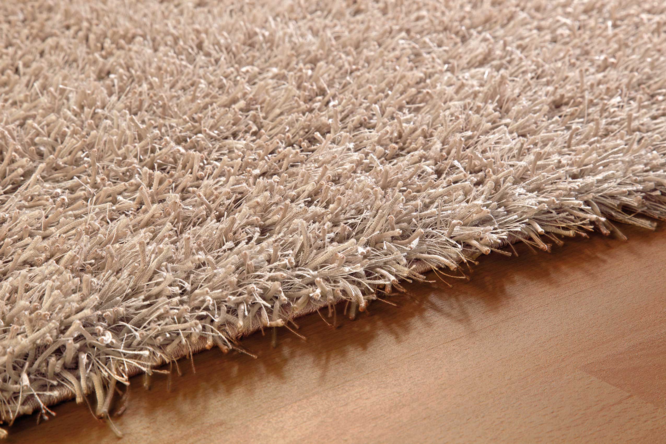 Esprit Hochflor Teppich Messing Beige » Cool Glamour « - Ansicht 3