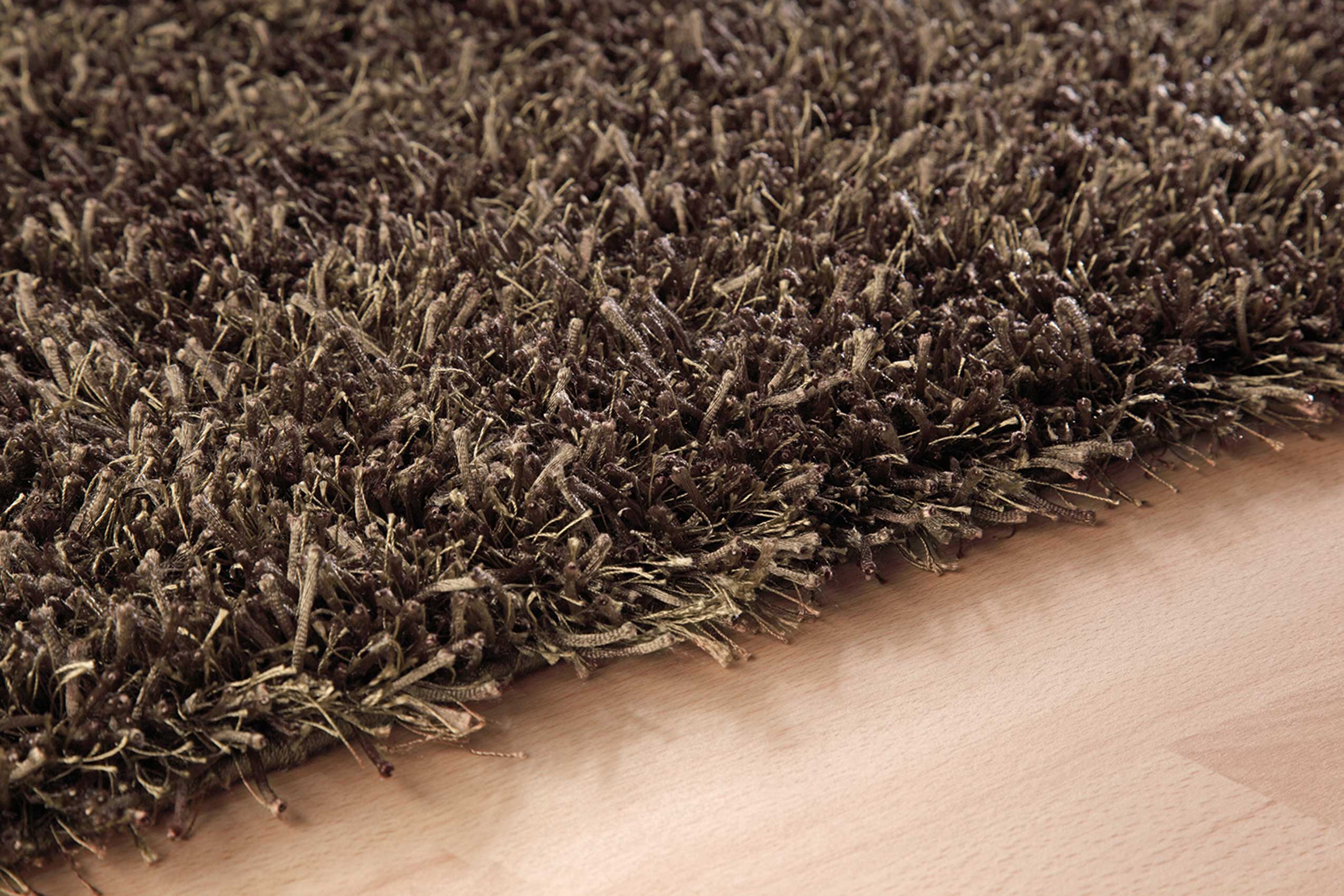 Esprit Hochflor Teppich Braun » Cool Glamour « - Ansicht 3