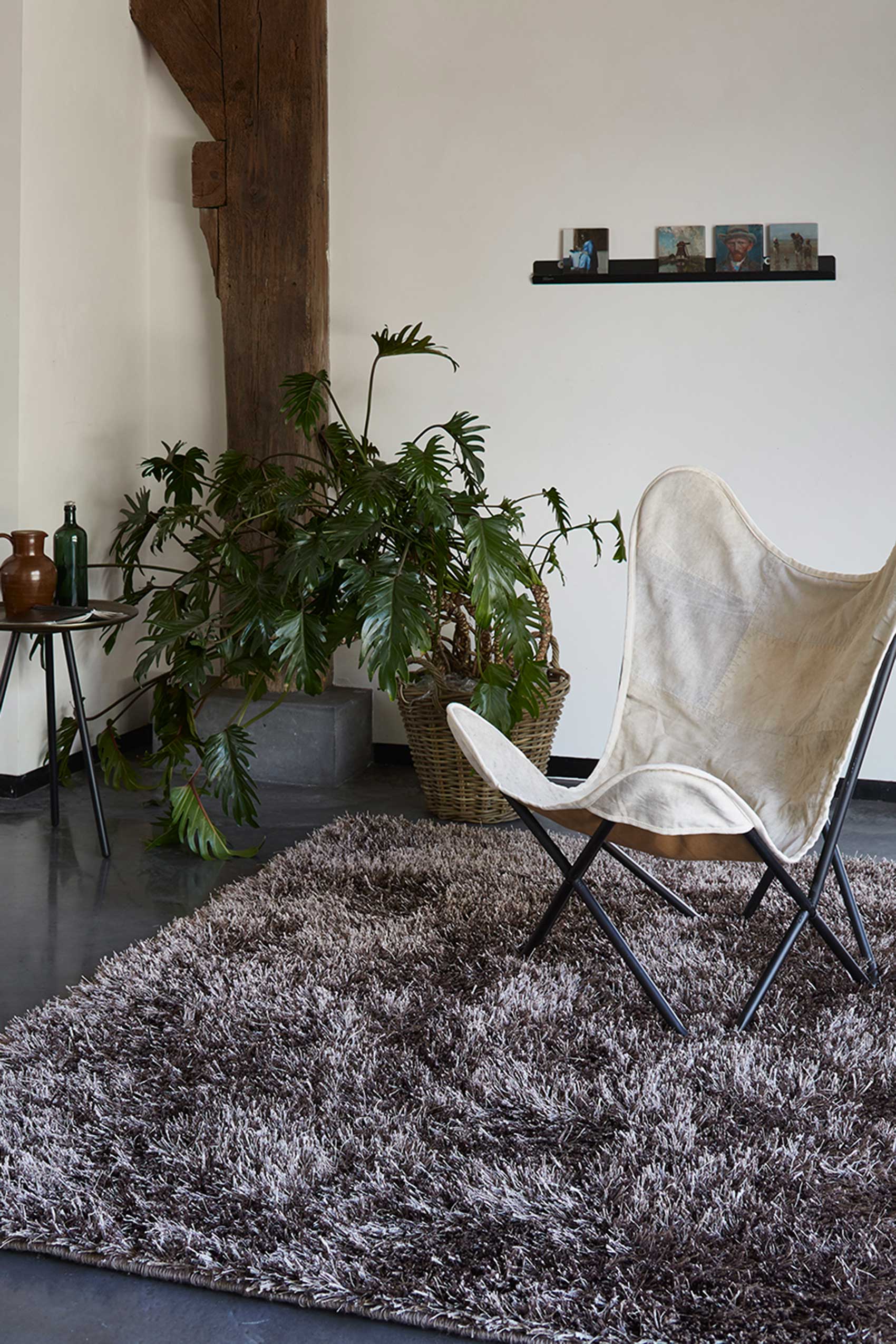 Esprit Hochflor Teppich Braun » Cool Glamour « - Ansicht 4