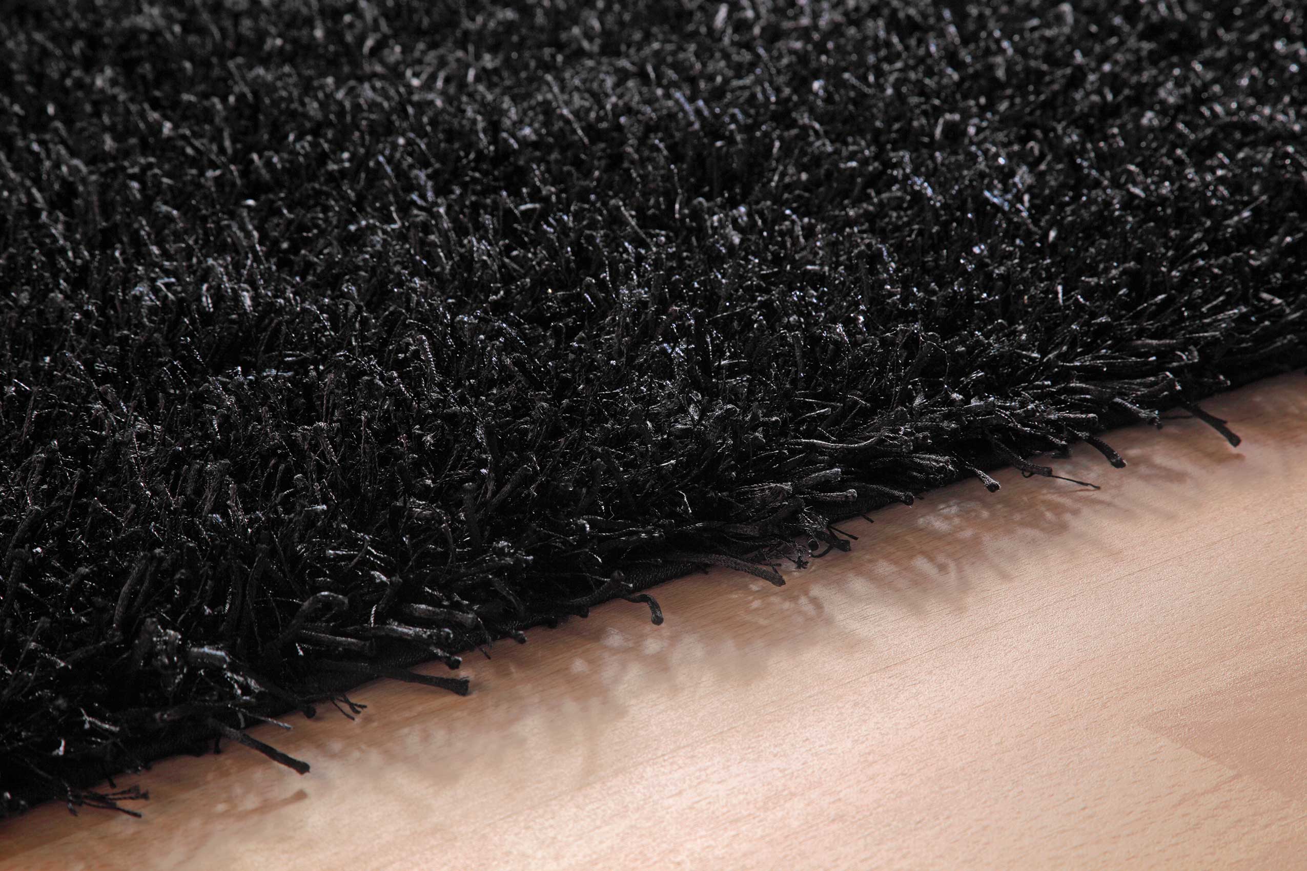 Esprit Hochflor Teppich Schwarz » Cool Glamour « - Ansicht 3