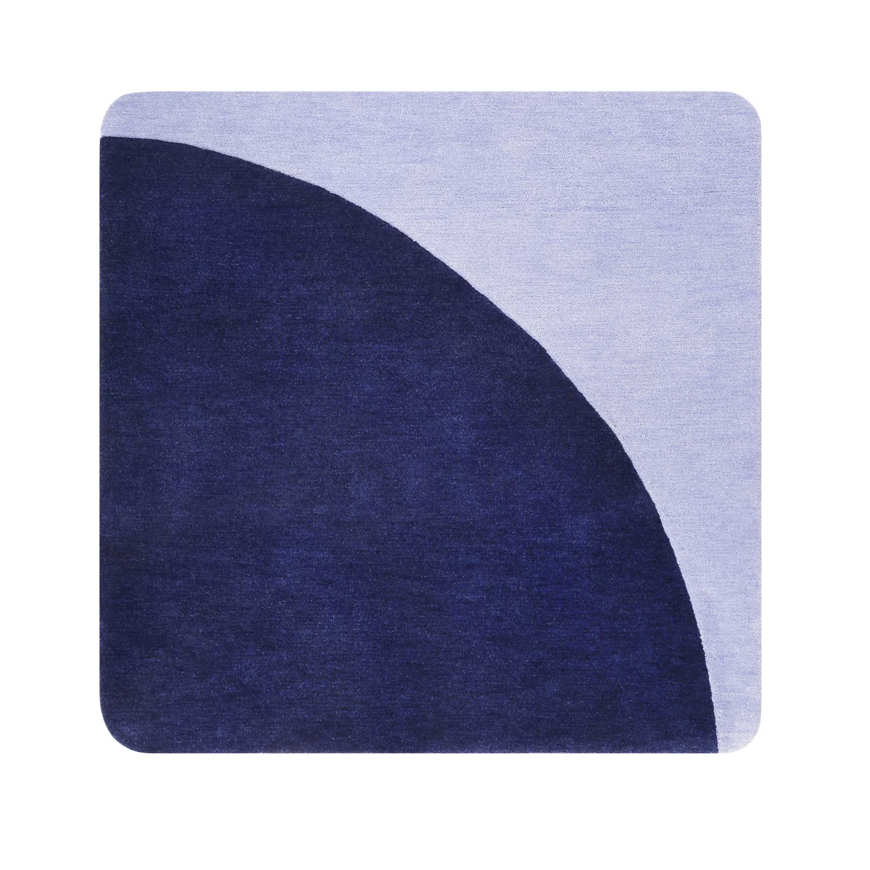 Esprit Teppich Blau Kurzflor » Corro « - Ansicht 1