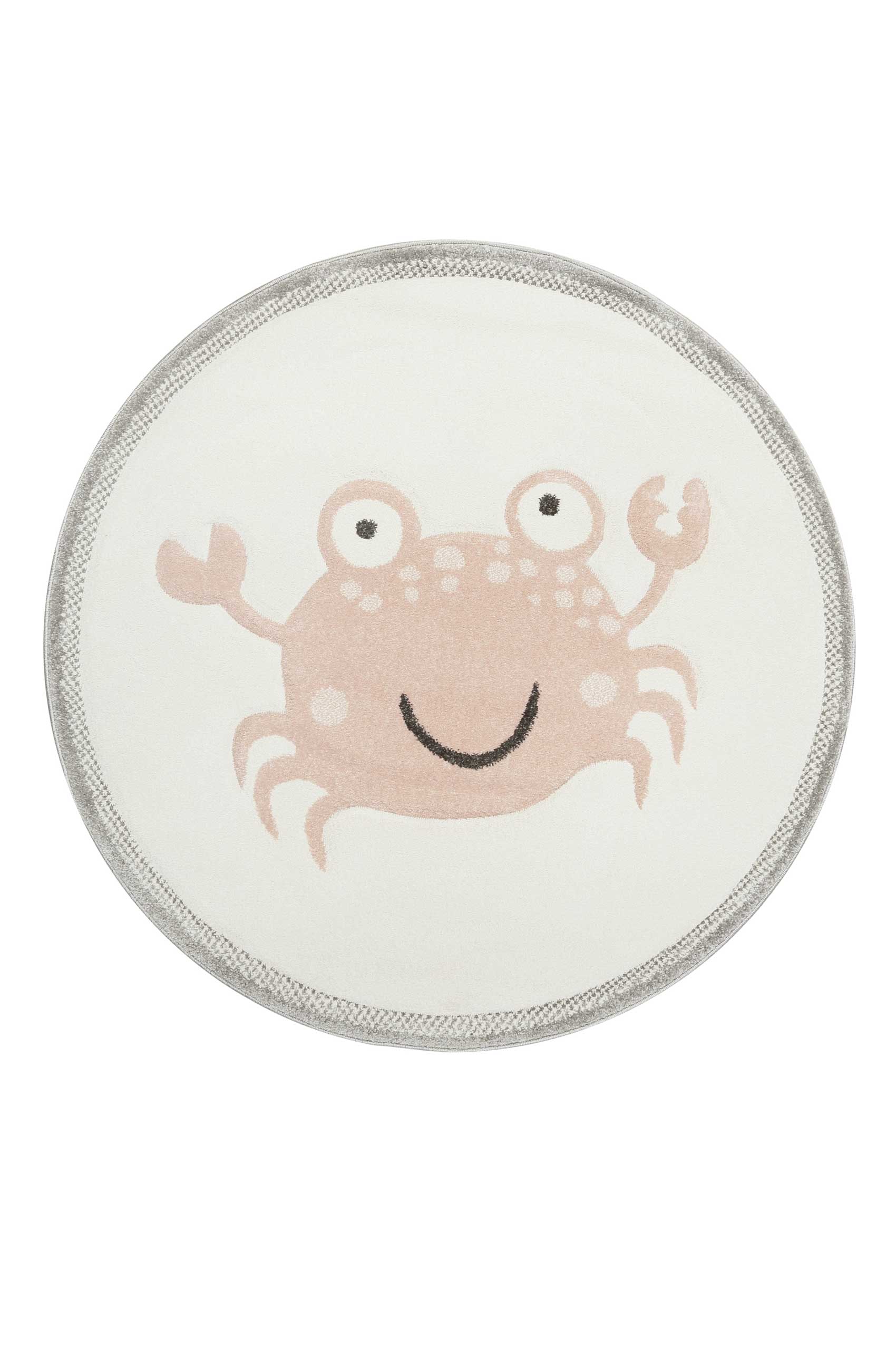 Esprit Kinderteppich Creme Weiß Rosa 