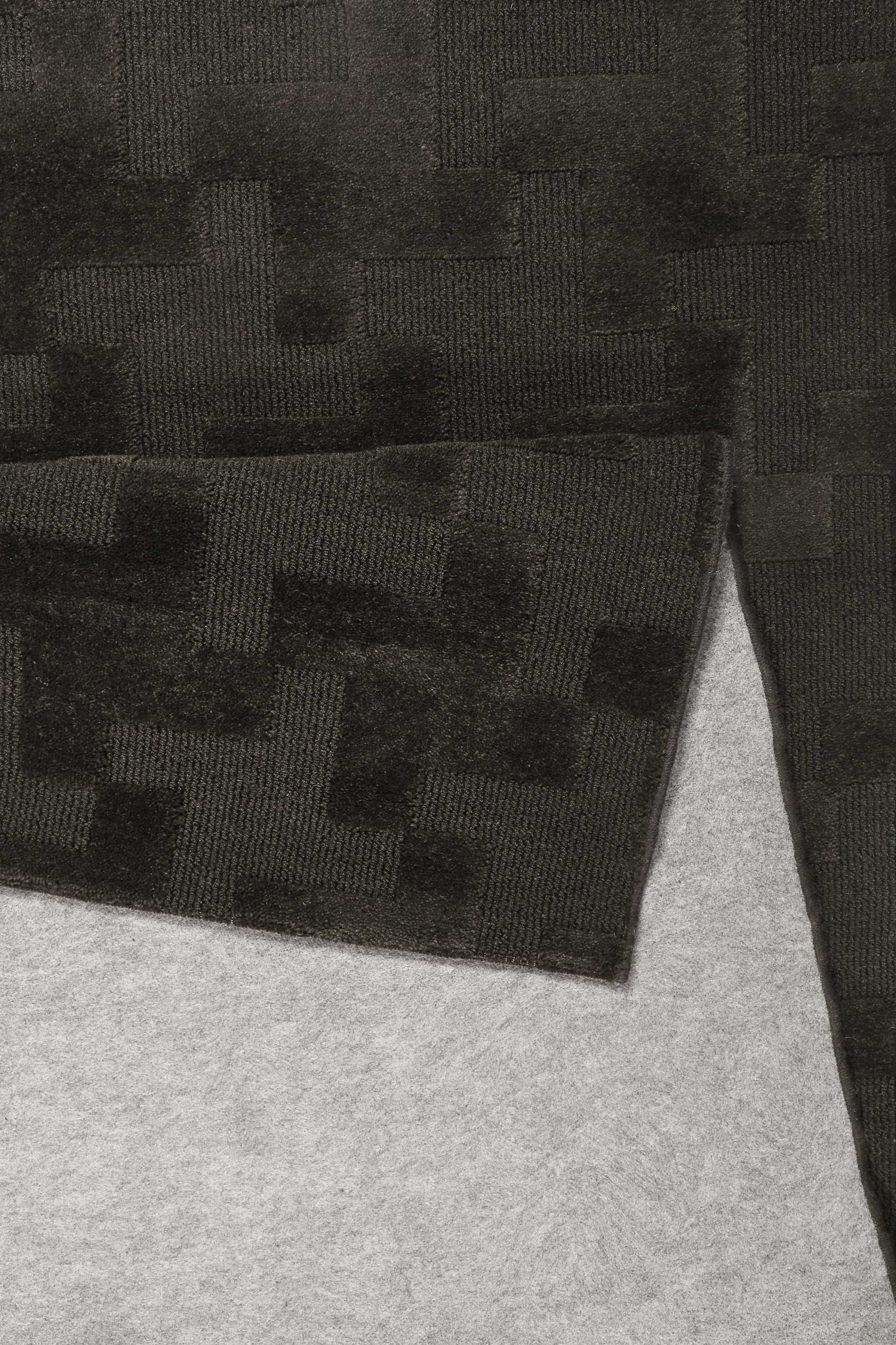 Esprit Teppich Grau Anthrazit aus Wolle » Craft « - Ansicht 3