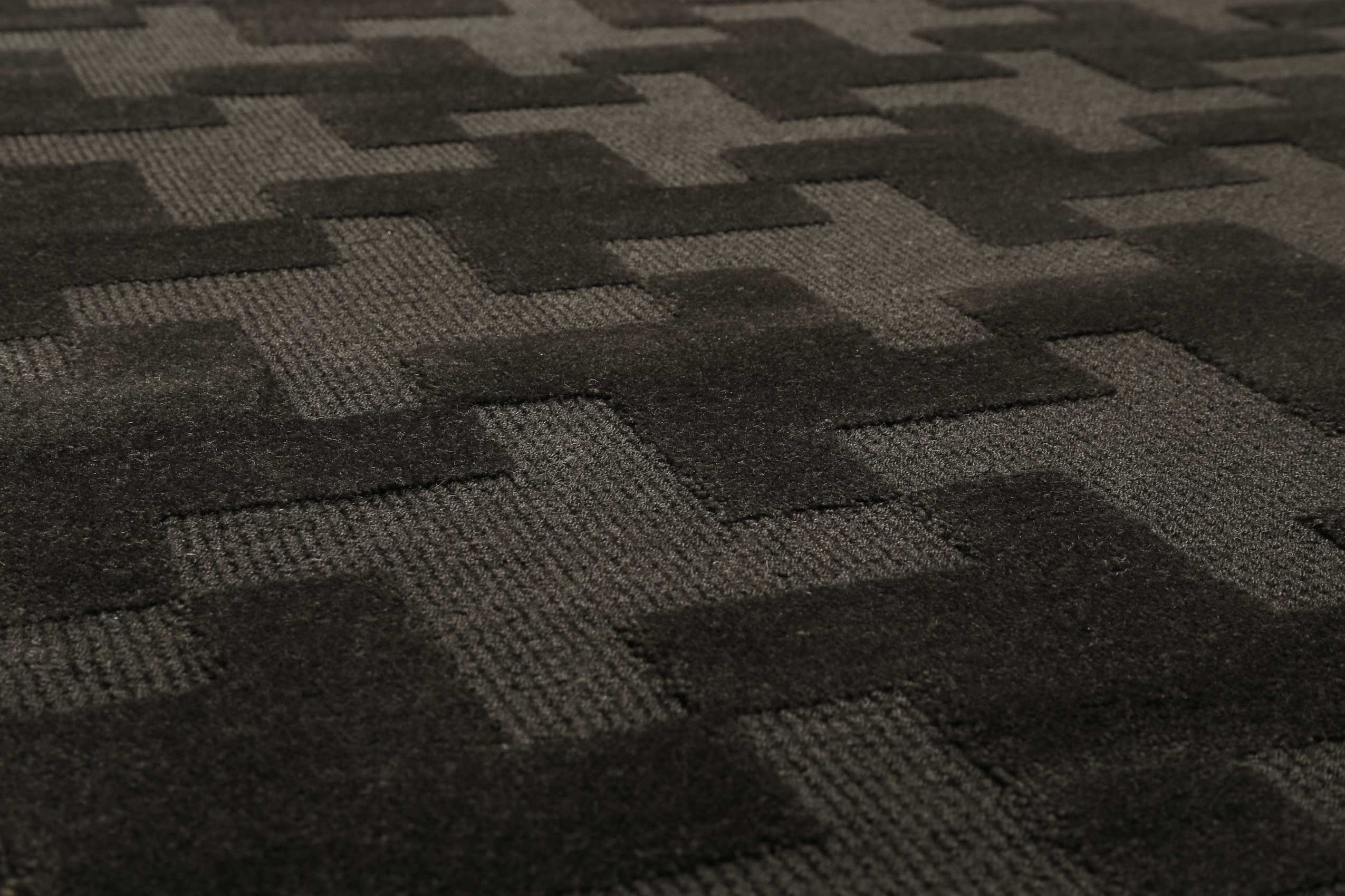 Esprit Teppich Grau Anthrazit aus Wolle » Craft « - Ansicht 5