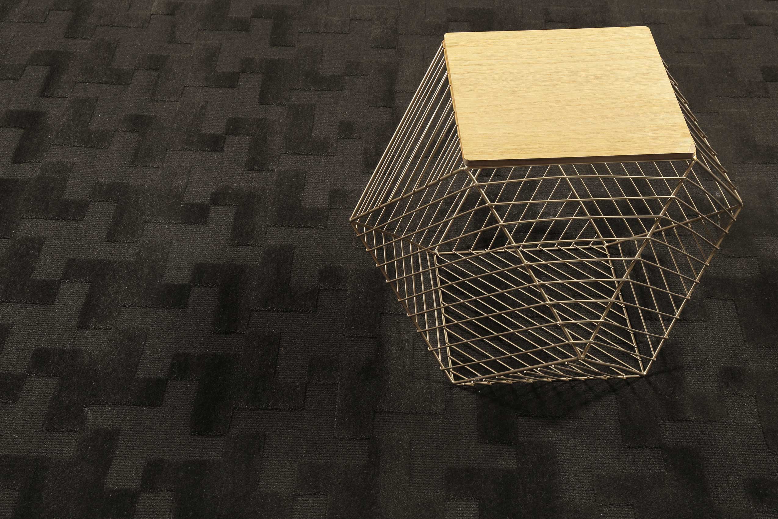 Esprit Teppich Grau Anthrazit aus Wolle » Craft « - Ansicht 6