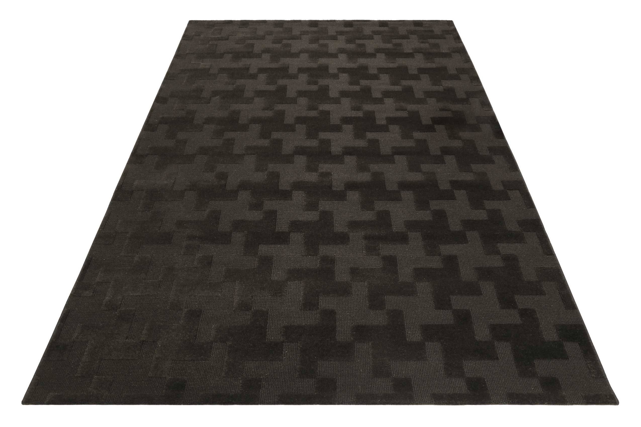 Esprit Teppich Grau Anthrazit aus Wolle » Craft « - Ansicht 2