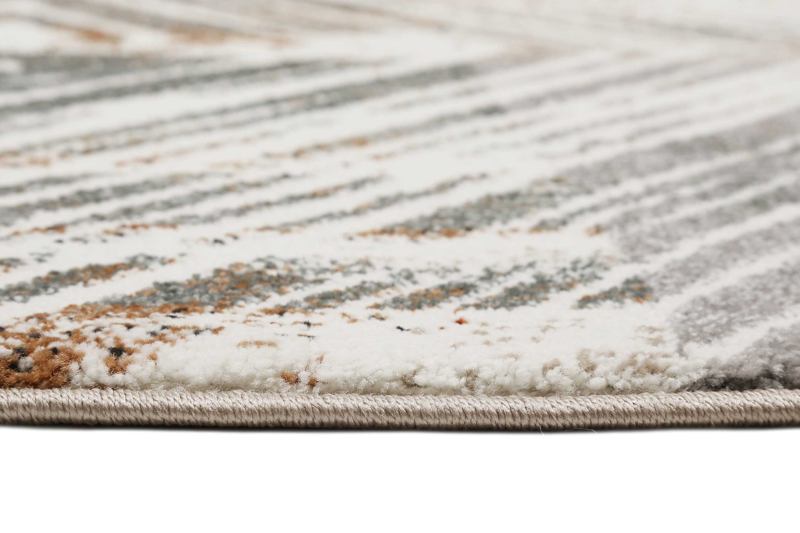 Esprit Teppich Creme Beige Bunt Kurzflor 