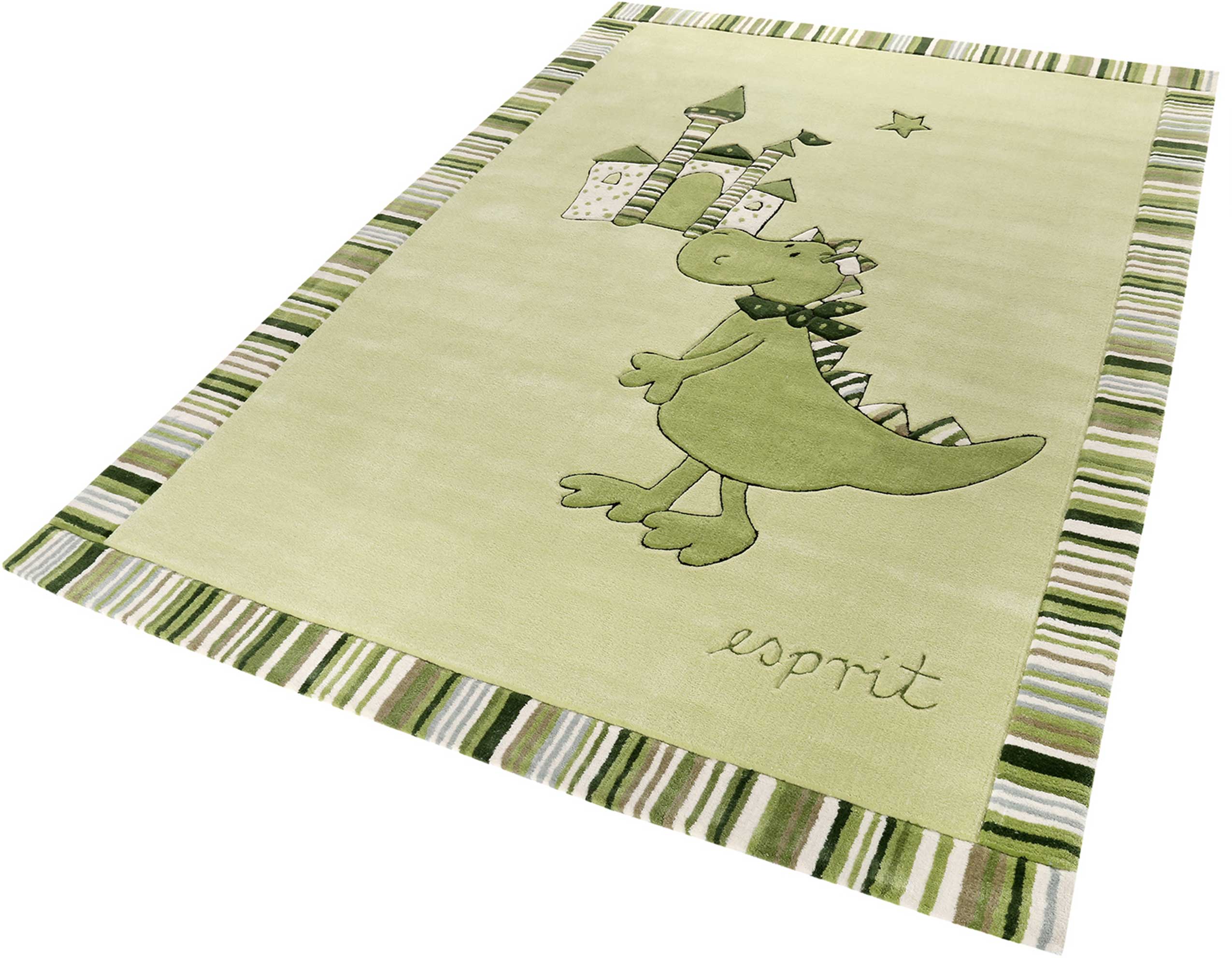 Esprit Kinder Teppich » Dragon&Castle « grün - Ansicht 2