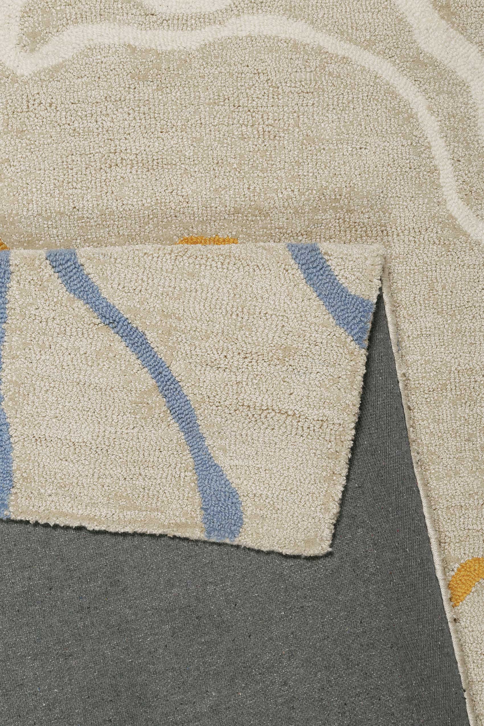 Esprit Kurzflor Teppich Creme Beige 