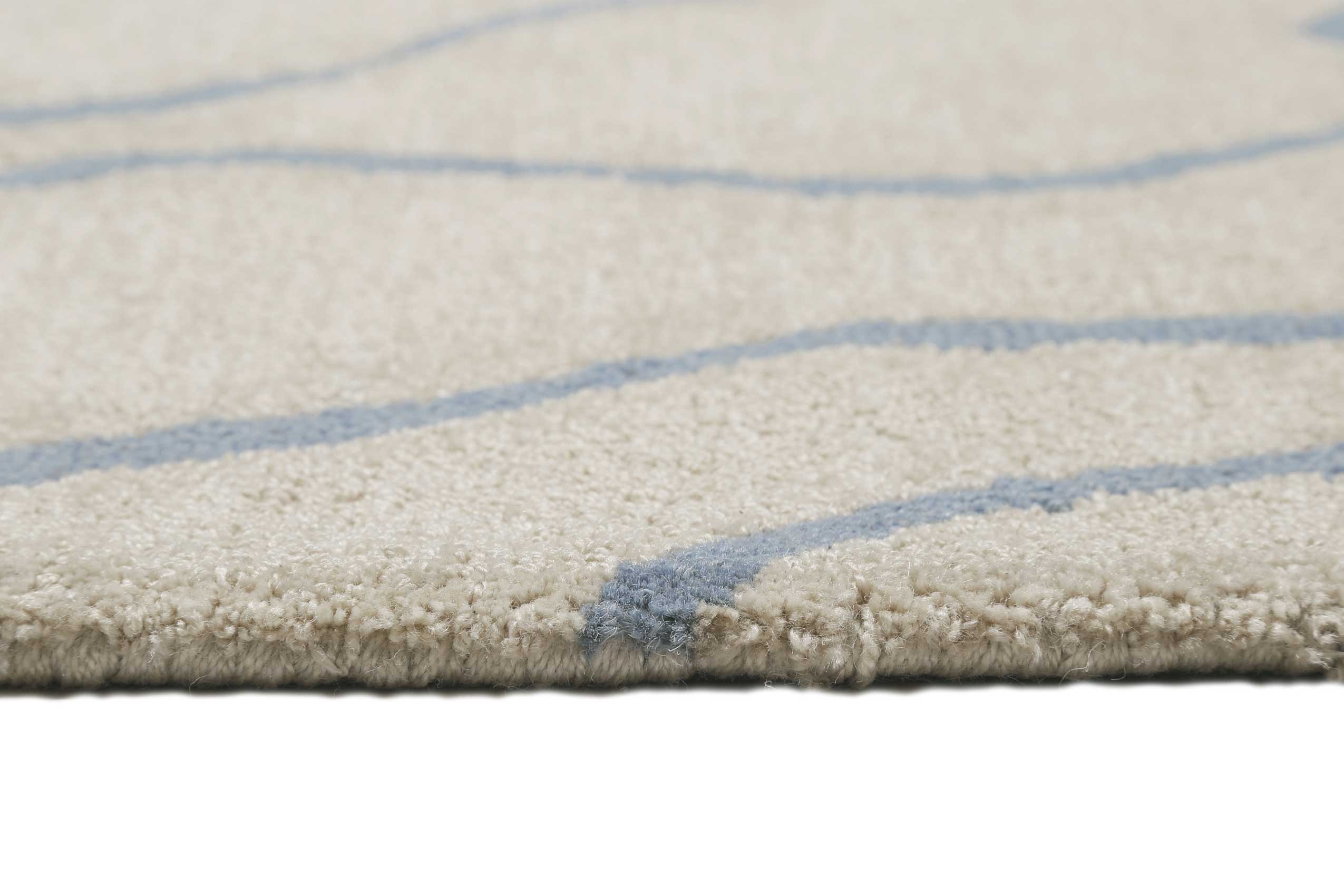 Esprit Kurzflor Teppich Creme Beige 