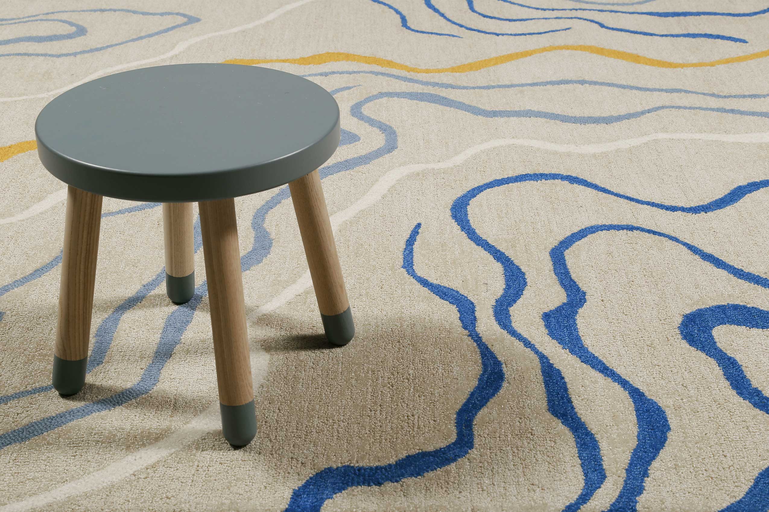 Esprit Kurzflor Teppich Creme Beige 