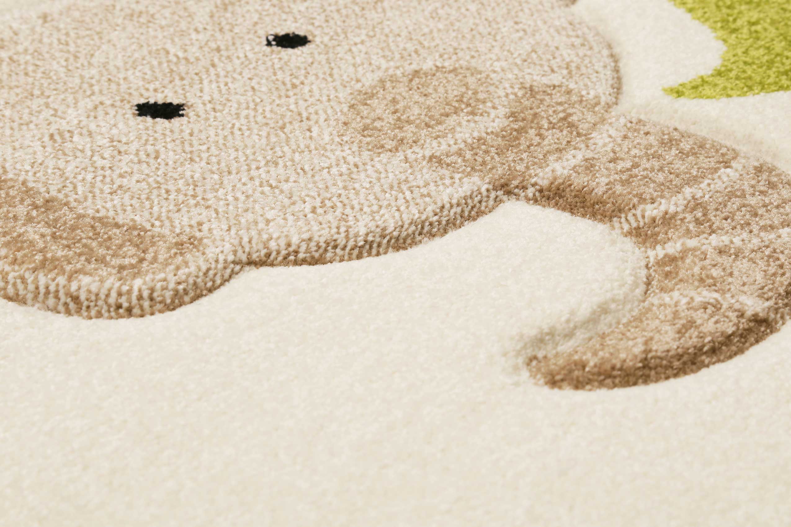 Esprit Kinderteppich Beige Grün 
