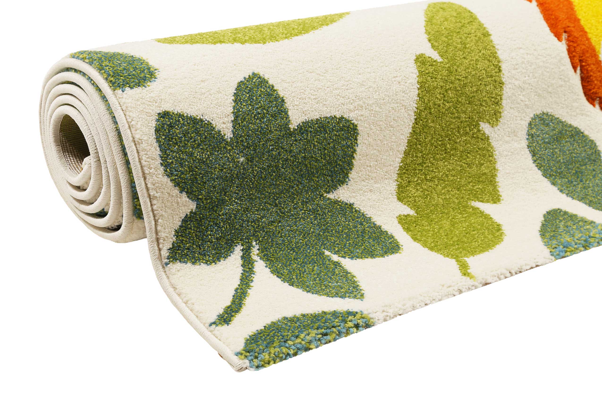 Esprit Kinderteppich Beige Grün 