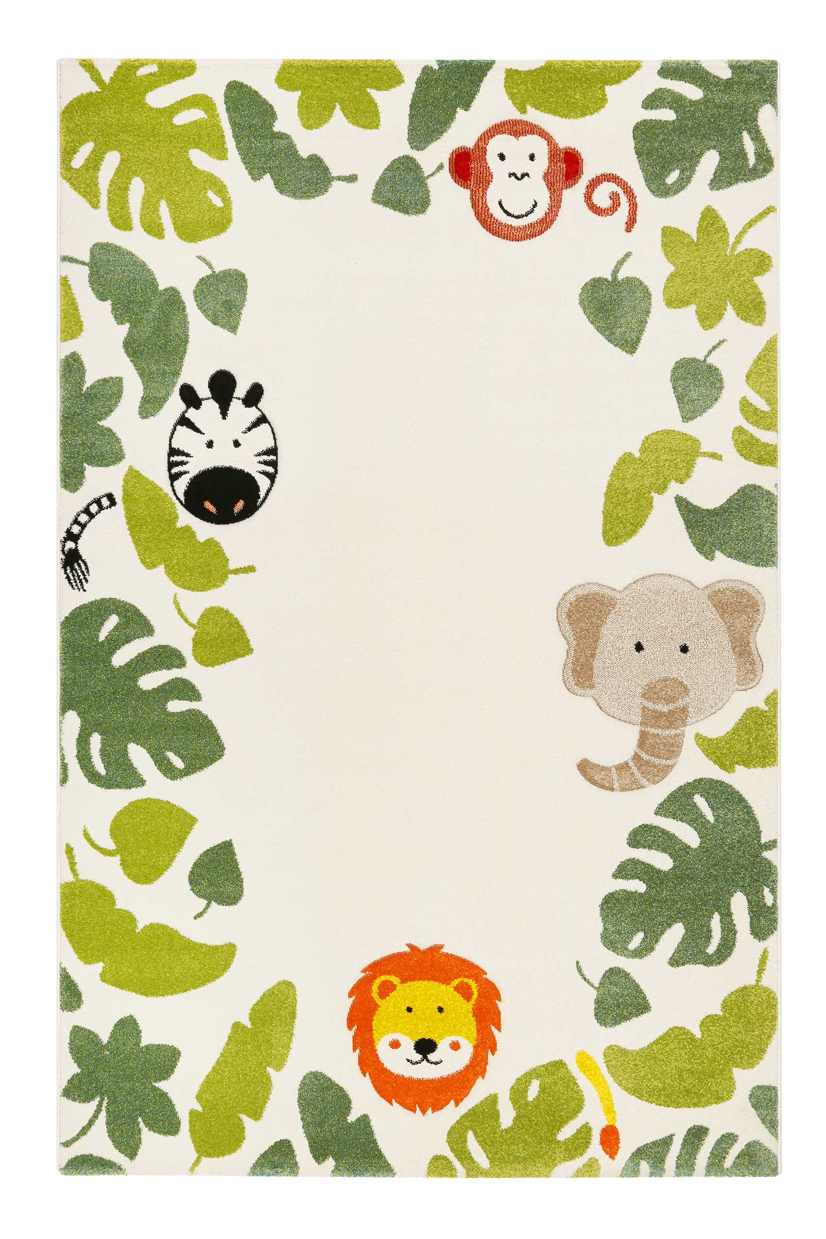 Esprit Kinderteppich Beige Grün 