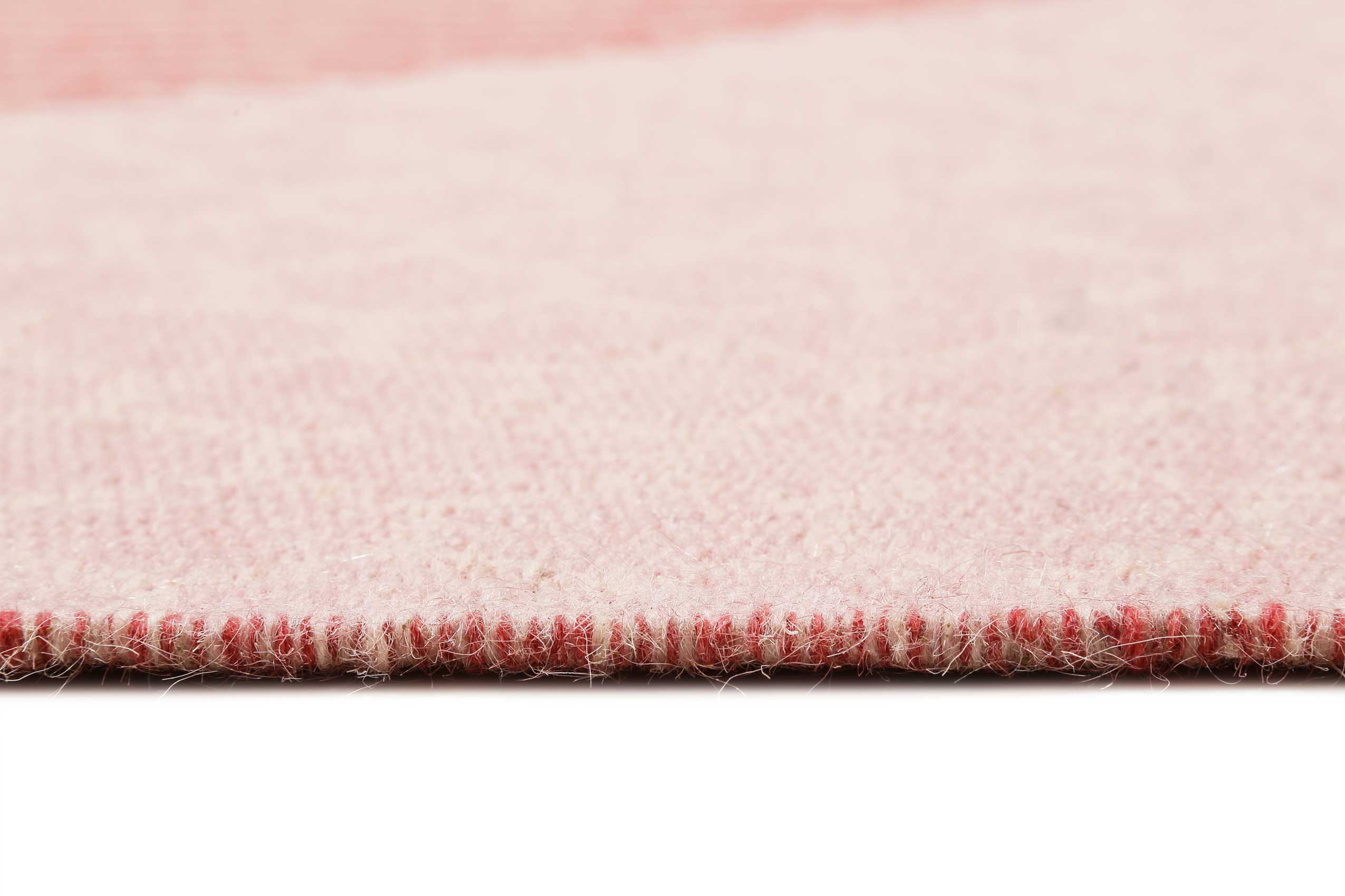 Esprit Kelim Teppich Rot Rosa aus Wolle » East Atlanta « - Ansicht 4