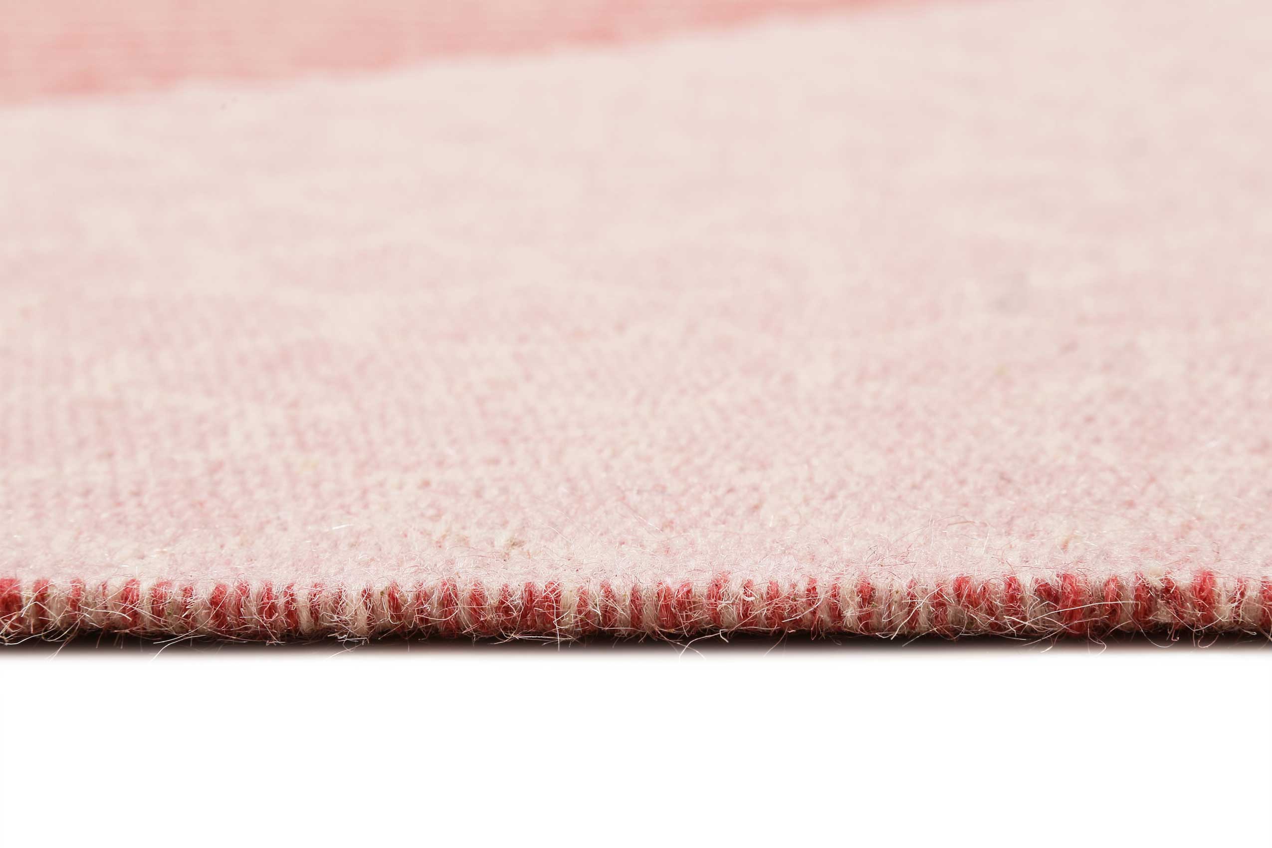 Esprit Kelim Teppich Rot Rosa aus Wolle » East Atlanta « - Ansicht 4