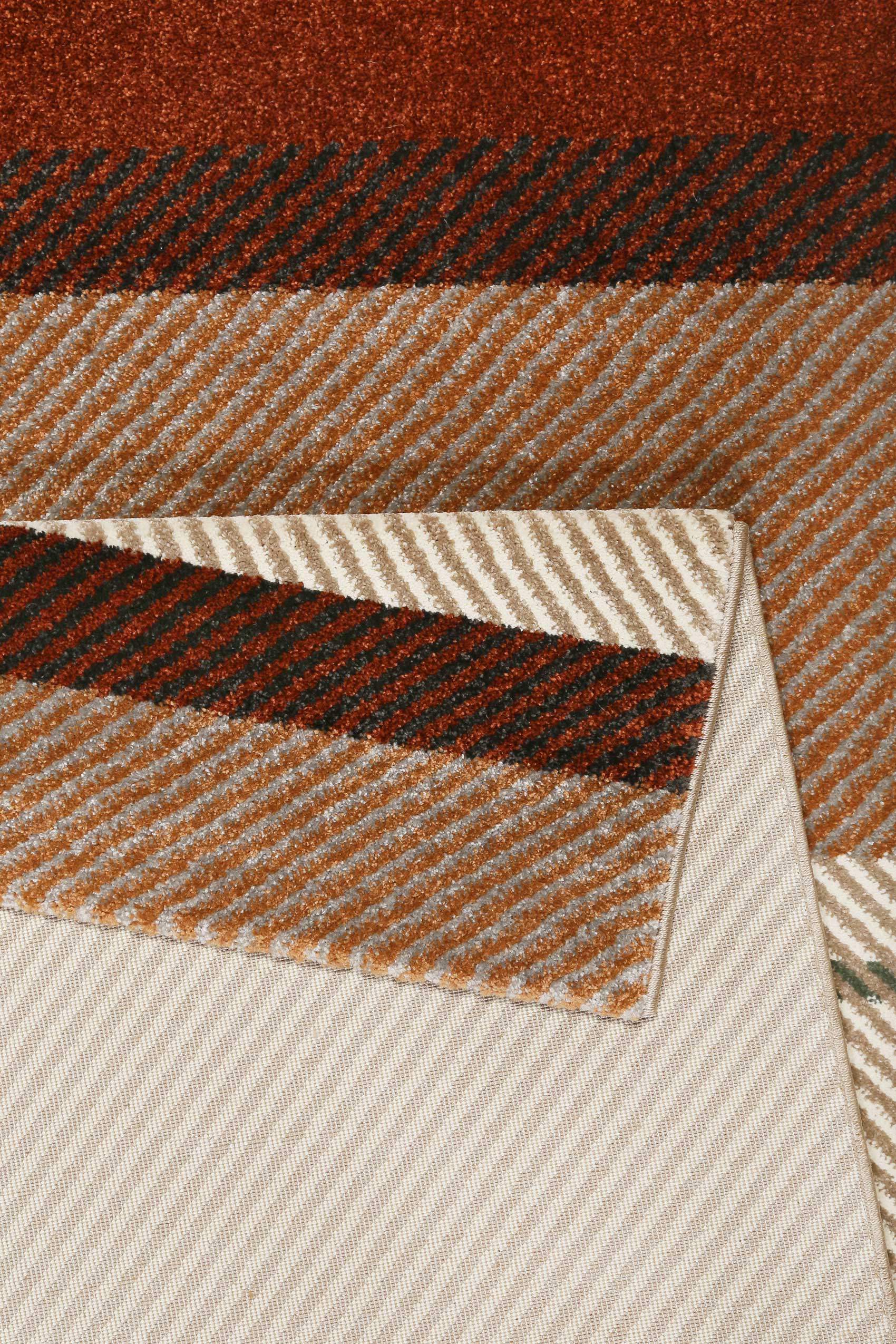 Esprit Teppich Taupe Braun Kurzflor 