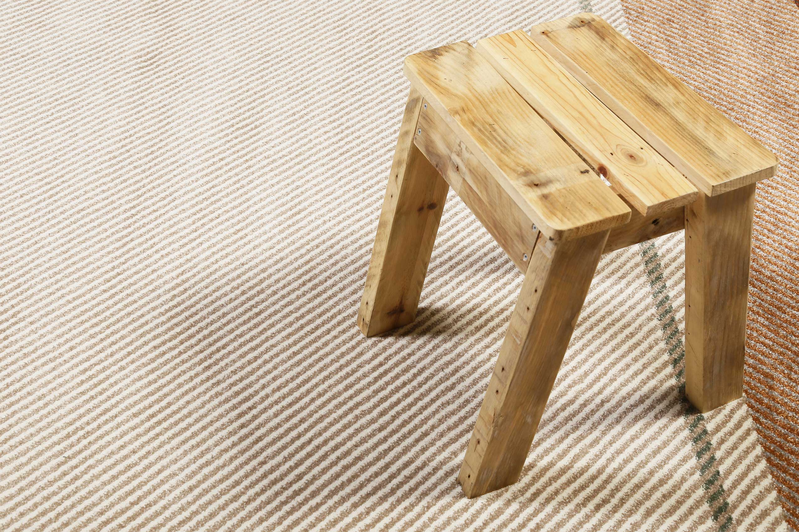 Esprit Teppich Taupe Braun Kurzflor 
