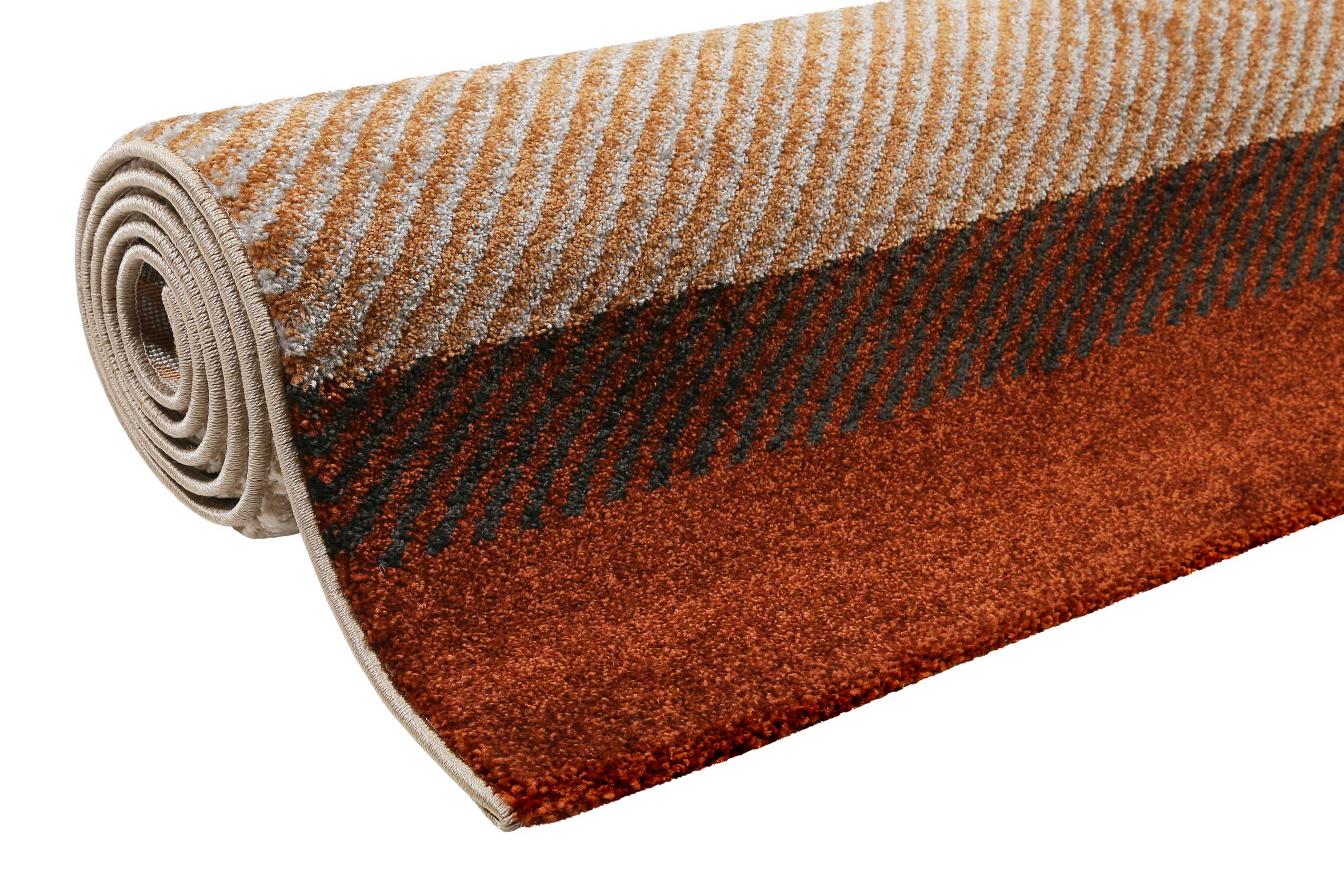 Esprit Teppich Taupe Braun Kurzflor 