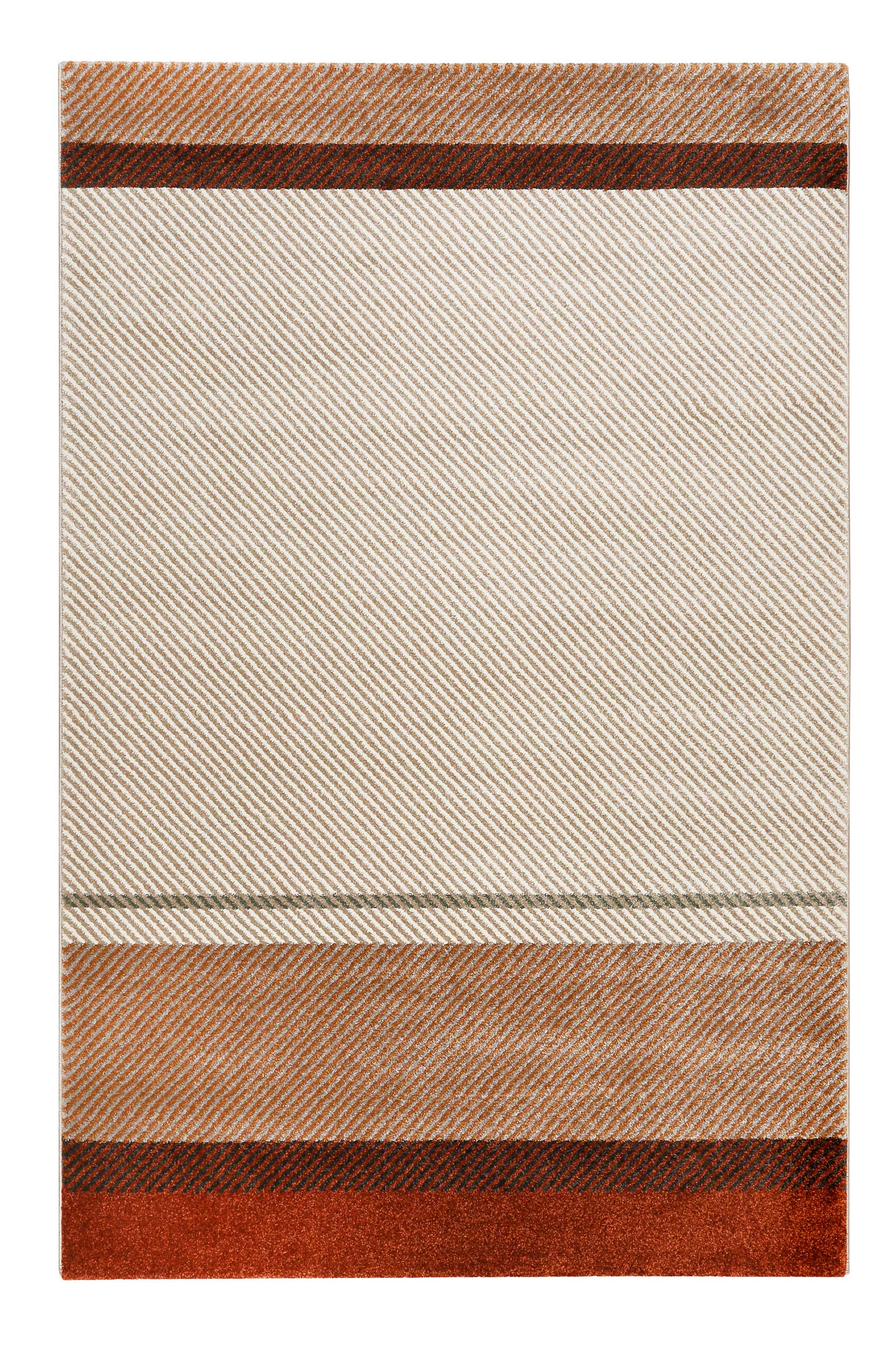 Esprit Teppich Taupe Braun Kurzflor 