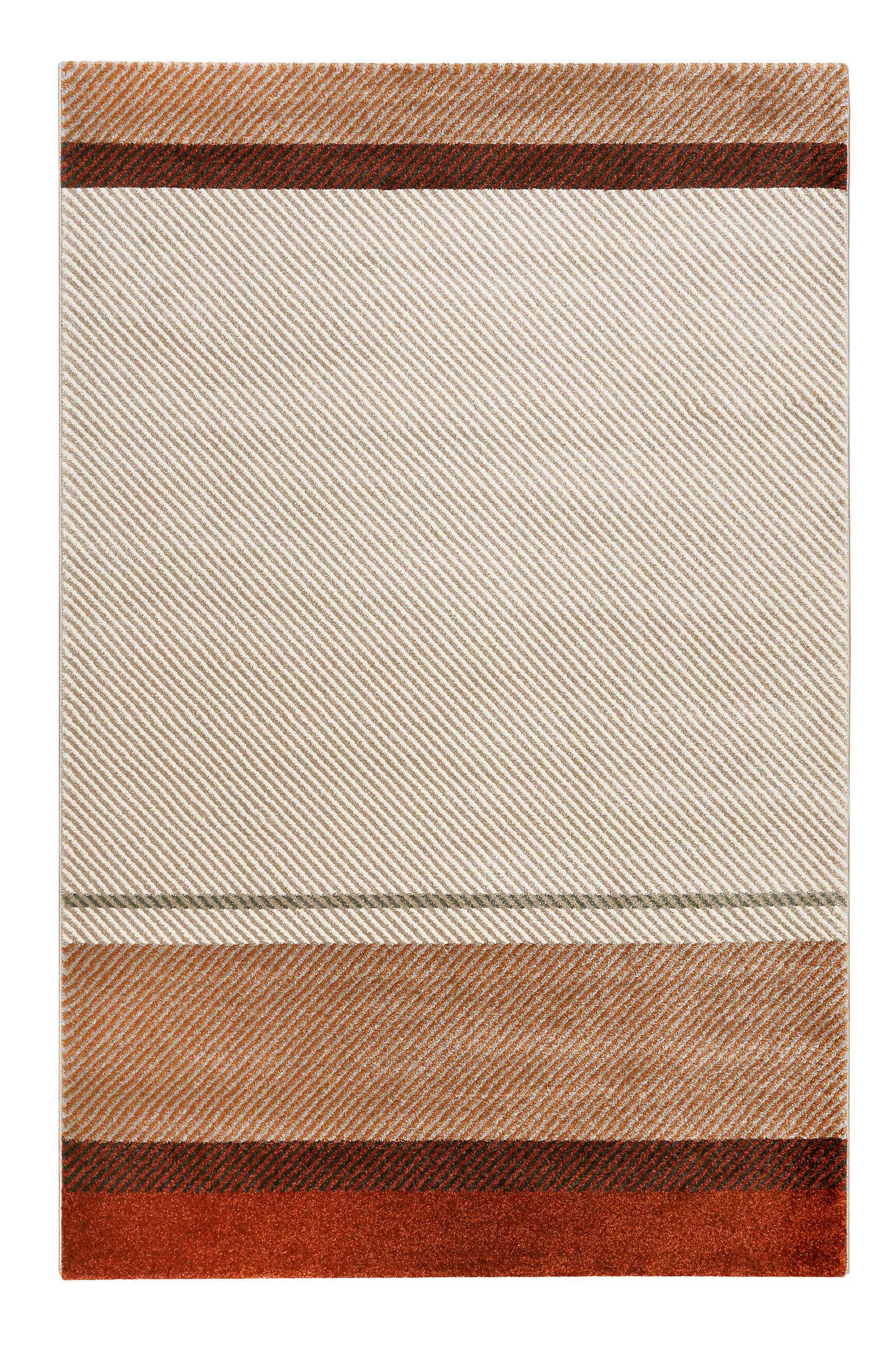 Esprit Teppich Taupe Braun Kurzflor » Eastwood « - Ansicht 1