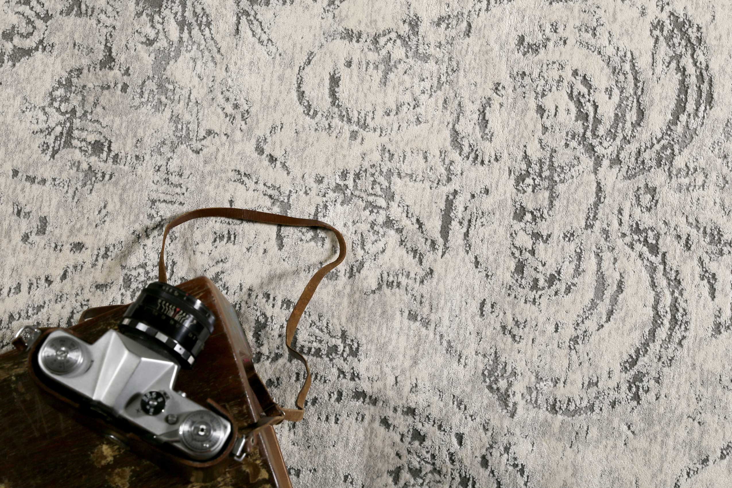 Esprit Teppich Weiß Grau Kurzflor » Elda « - Ansicht 6