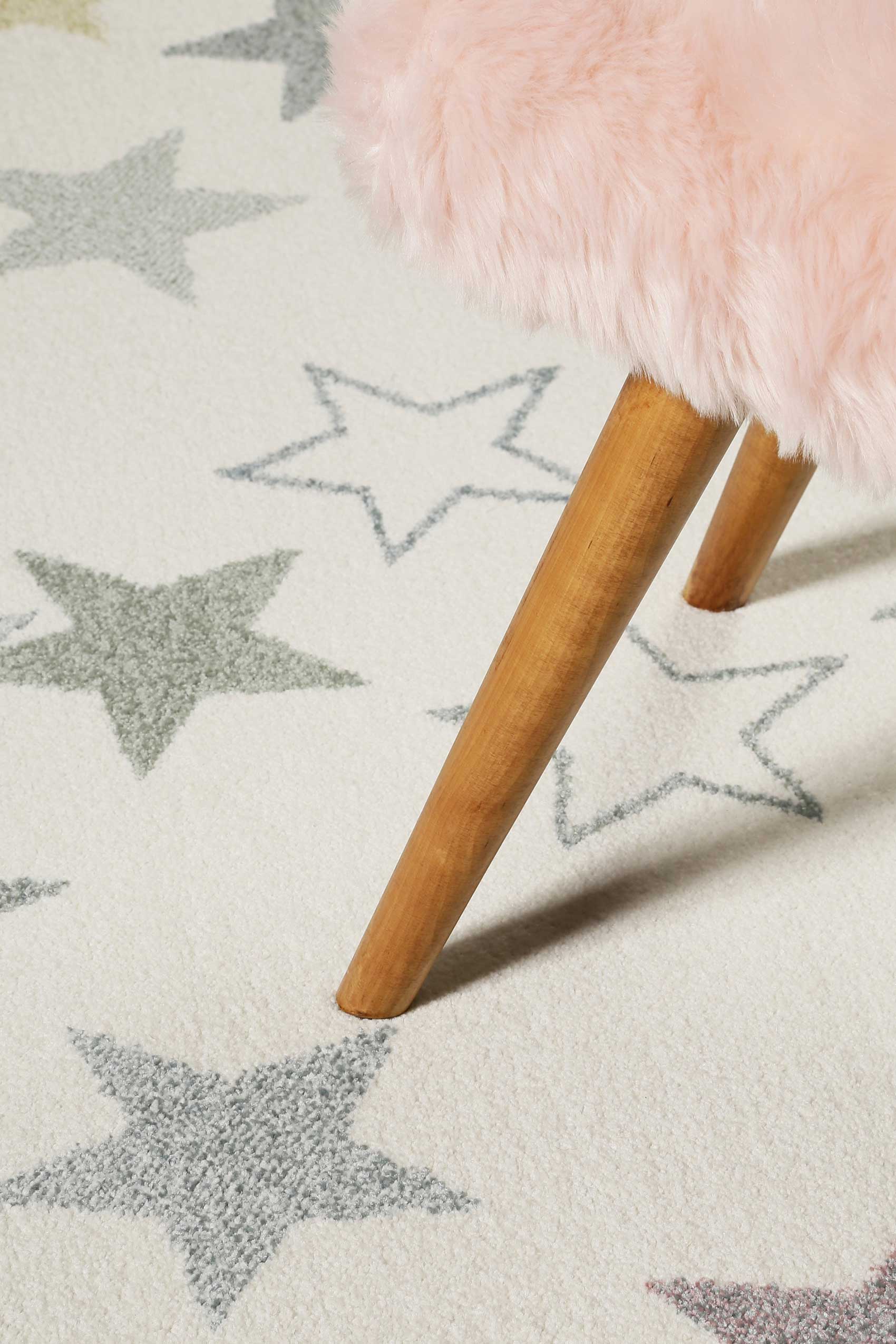 Esprit Kinder Teppich beige rosa grün blau flieder » Esterya « - Ansicht 5