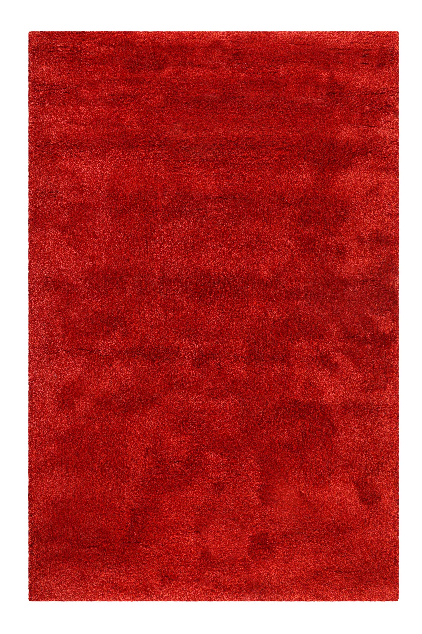 Esprit Wollteppich Rot meliert Hochflor 
