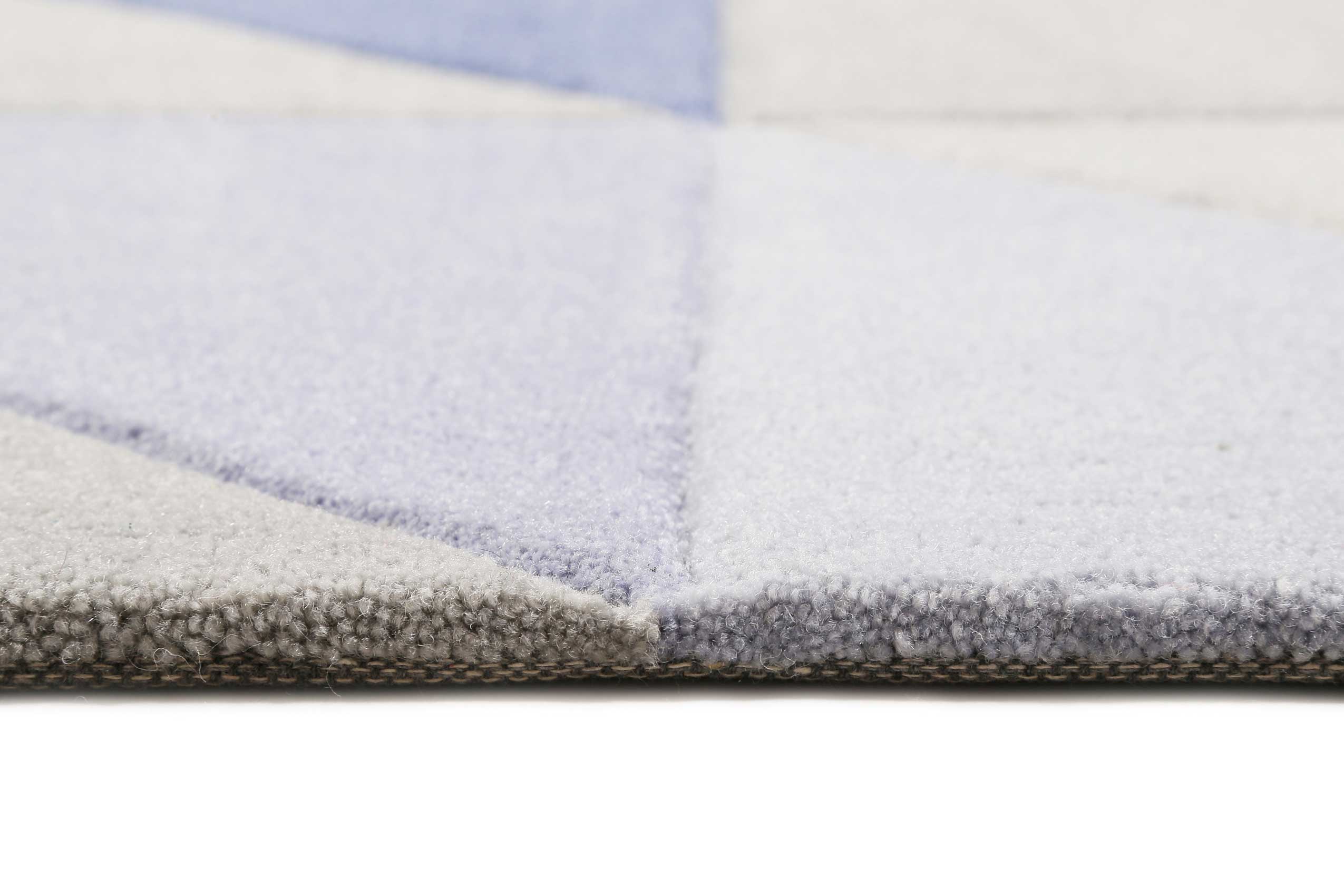 Esprit Teppich Grau Blau Kurzflor » Fastlane « - Ansicht 4