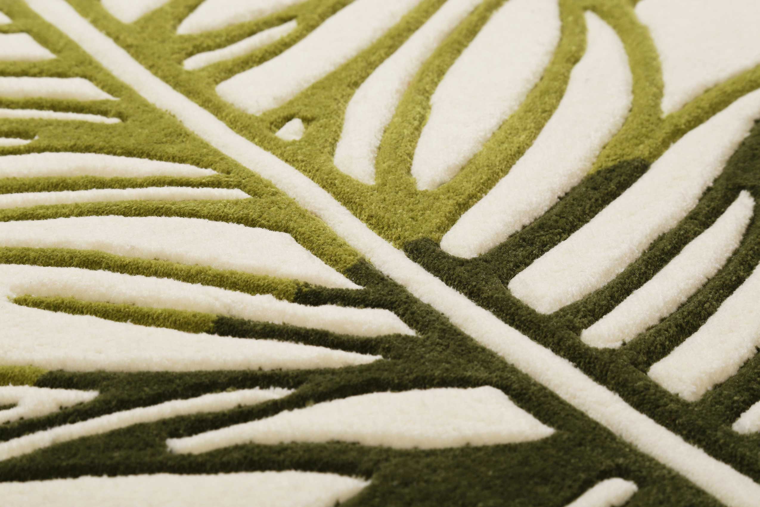Esprit Wollteppich Grün Beige » Feather « - Ansicht 5