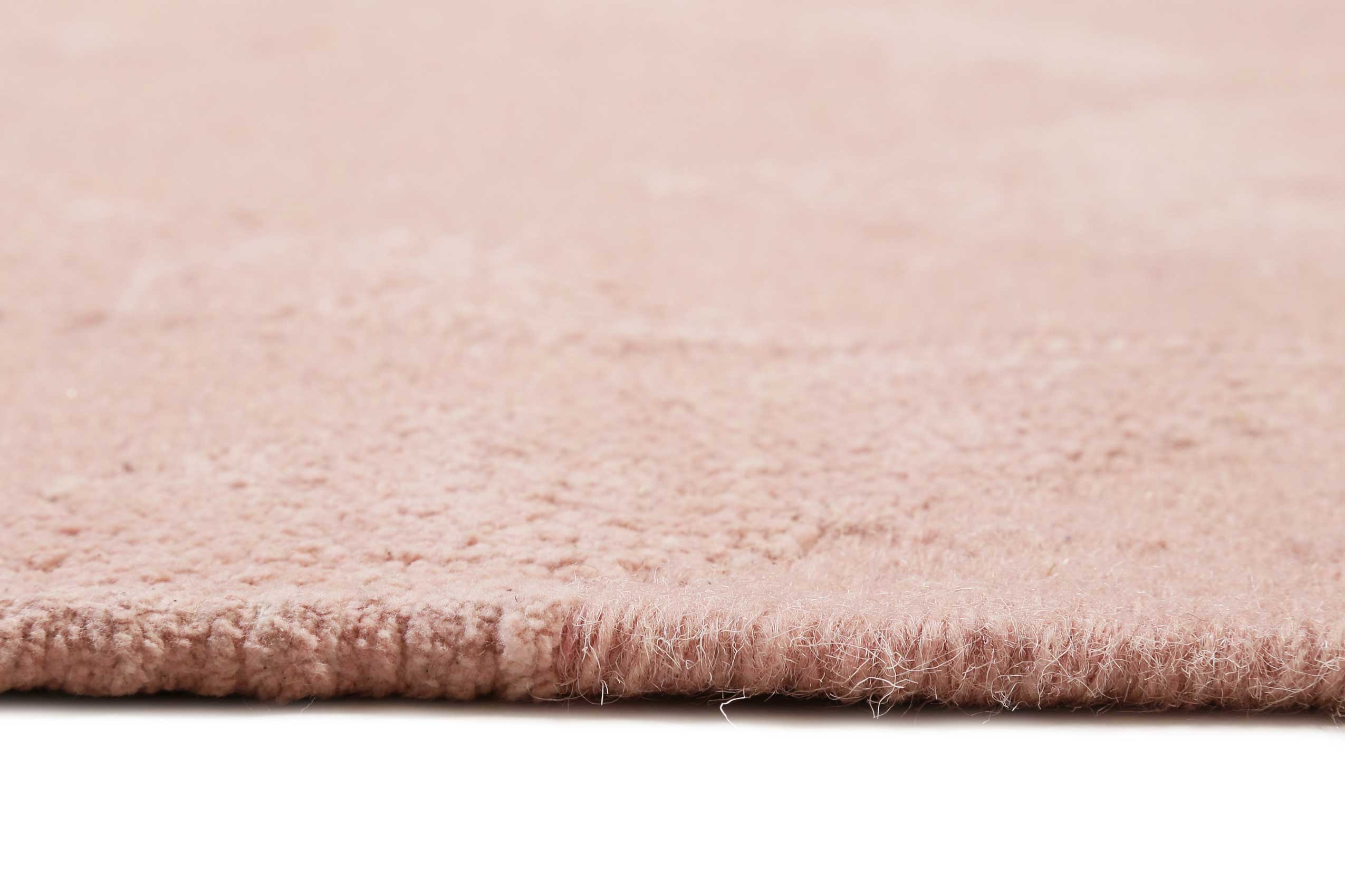 Esprit Kelim Teppich Rosa aus Naturfaser 