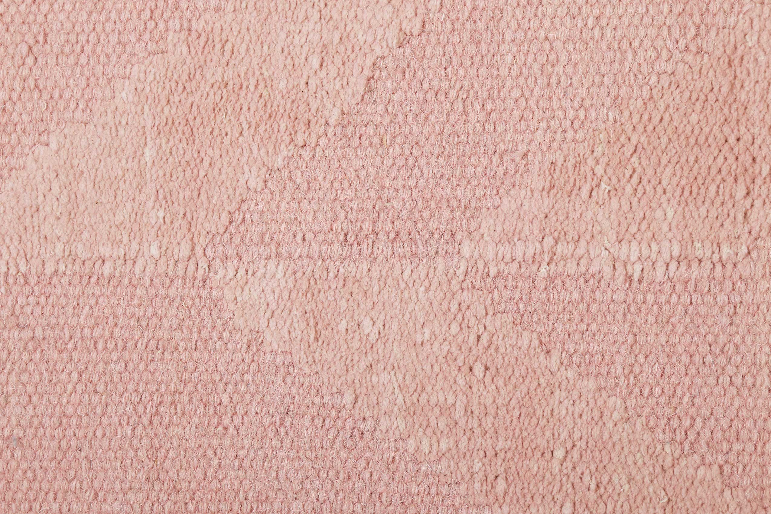 Esprit Kelim Teppich Rosa aus Naturfaser 