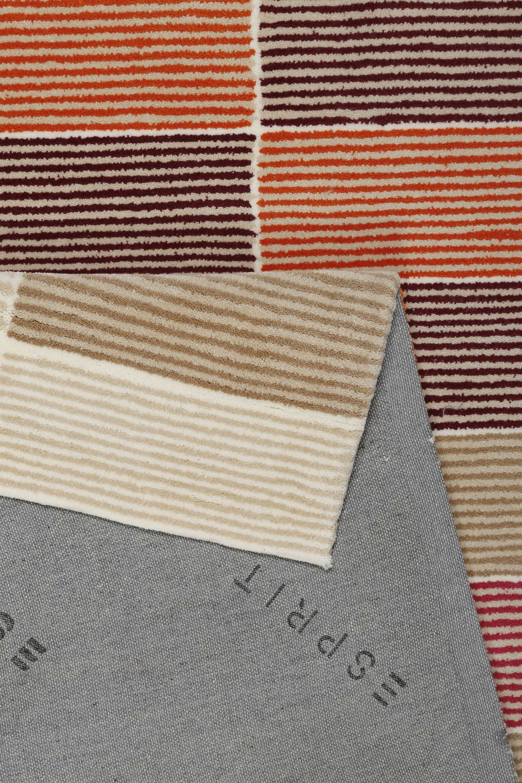 Esprit Teppich Beige Orange Taupe Kurzflor 