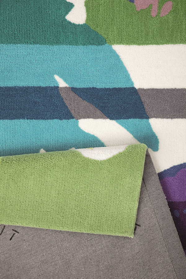Esprit Kurzflor Teppich » Floria « grün - Ansicht 3
