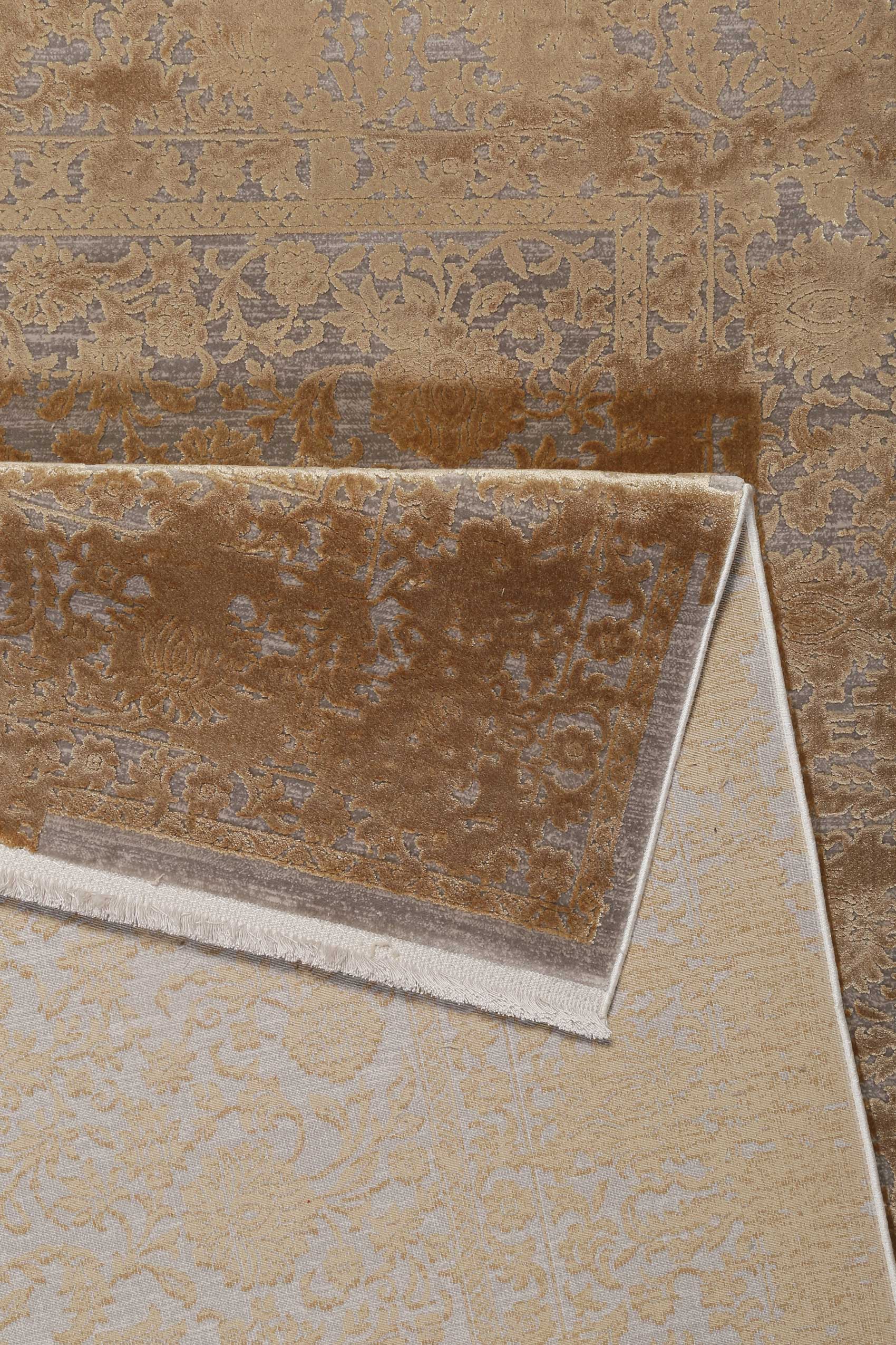 Esprit Teppich Gold Grau Vintage 