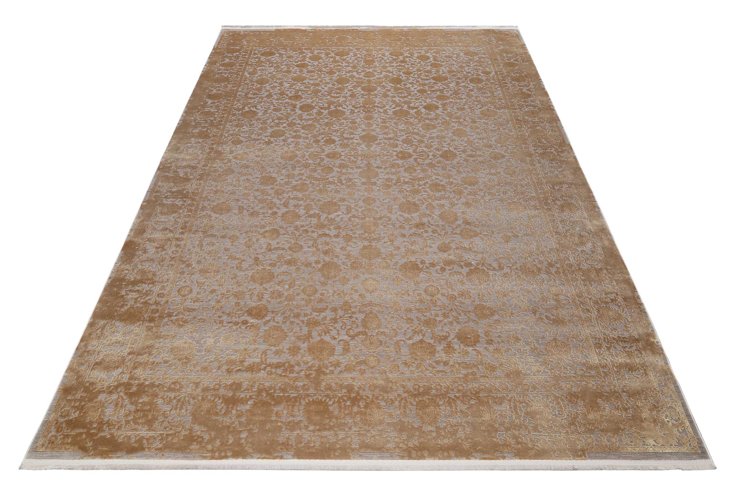 Esprit Teppich Gold Grau Vintage 